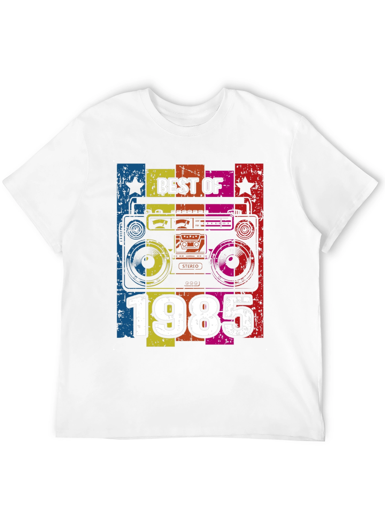 Best of 1985 Retro Boombox T-Shirt