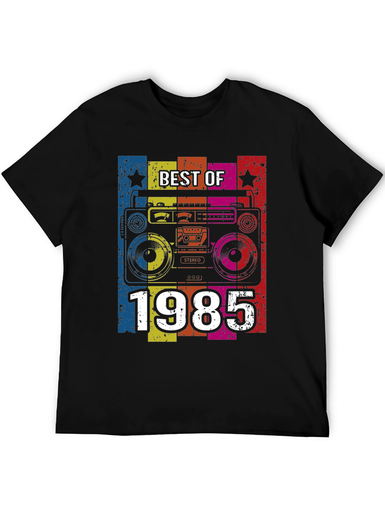 Best of 1985 Retro Boombox T-Shirt