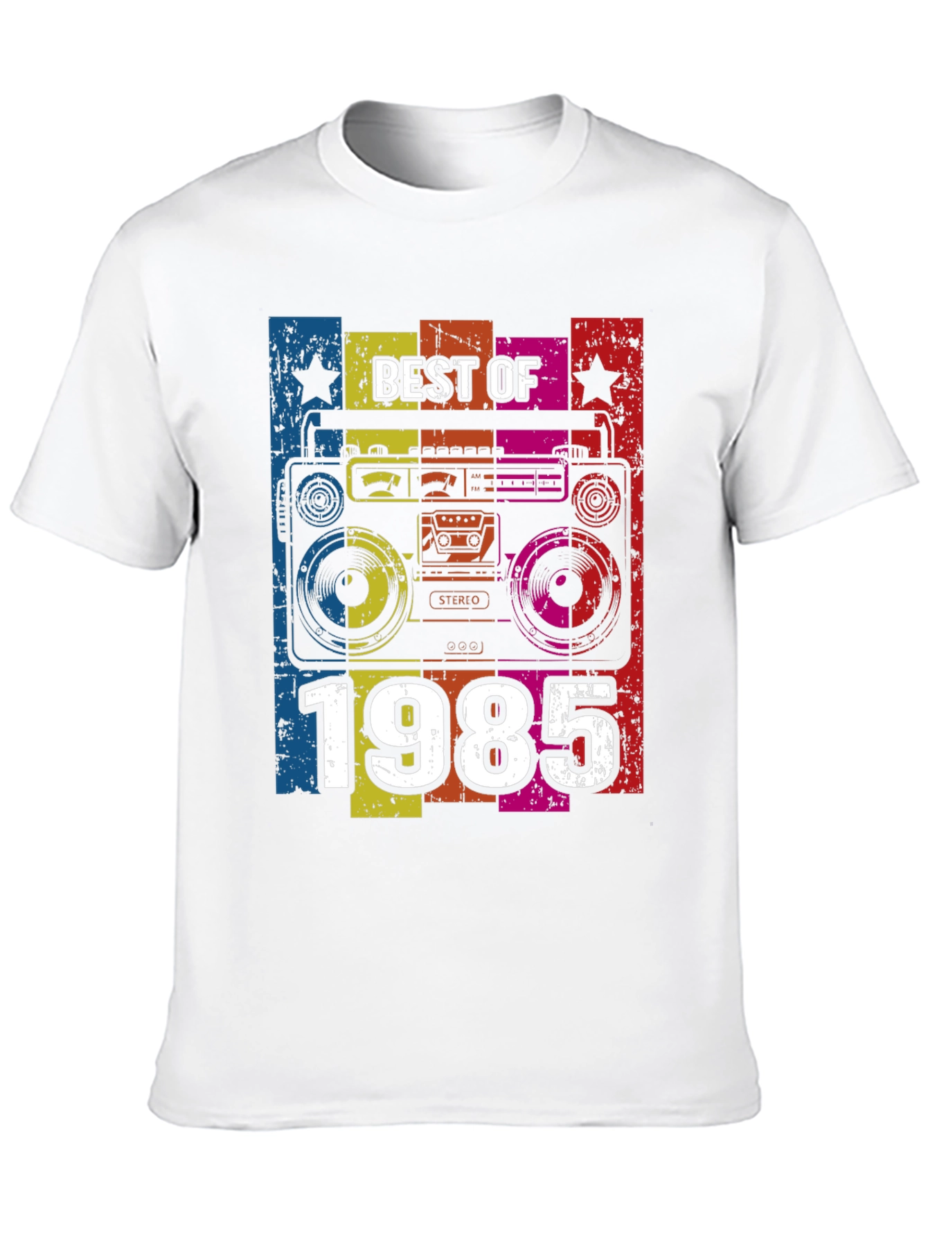 Best of 1985 Retro Boombox T-Shirt