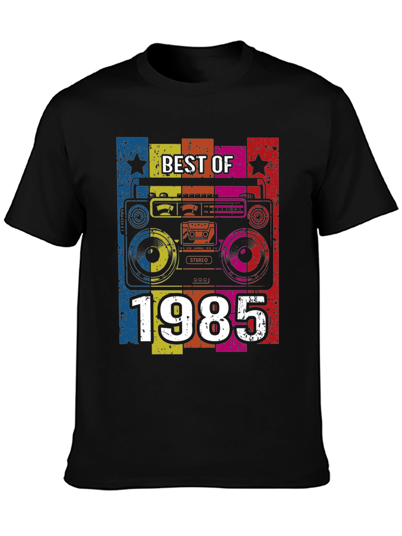 Best of 1985 Retro Boombox T-Shirt