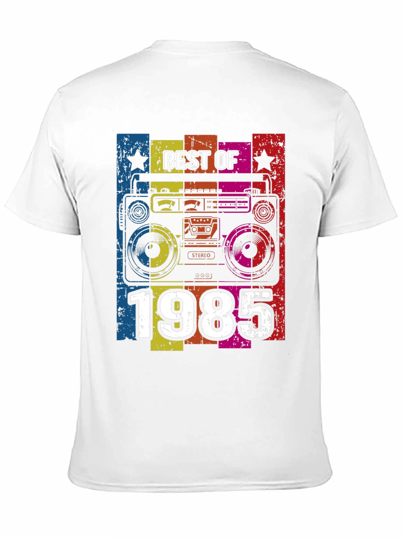Best of 1985 Retro Boombox T-Shirt