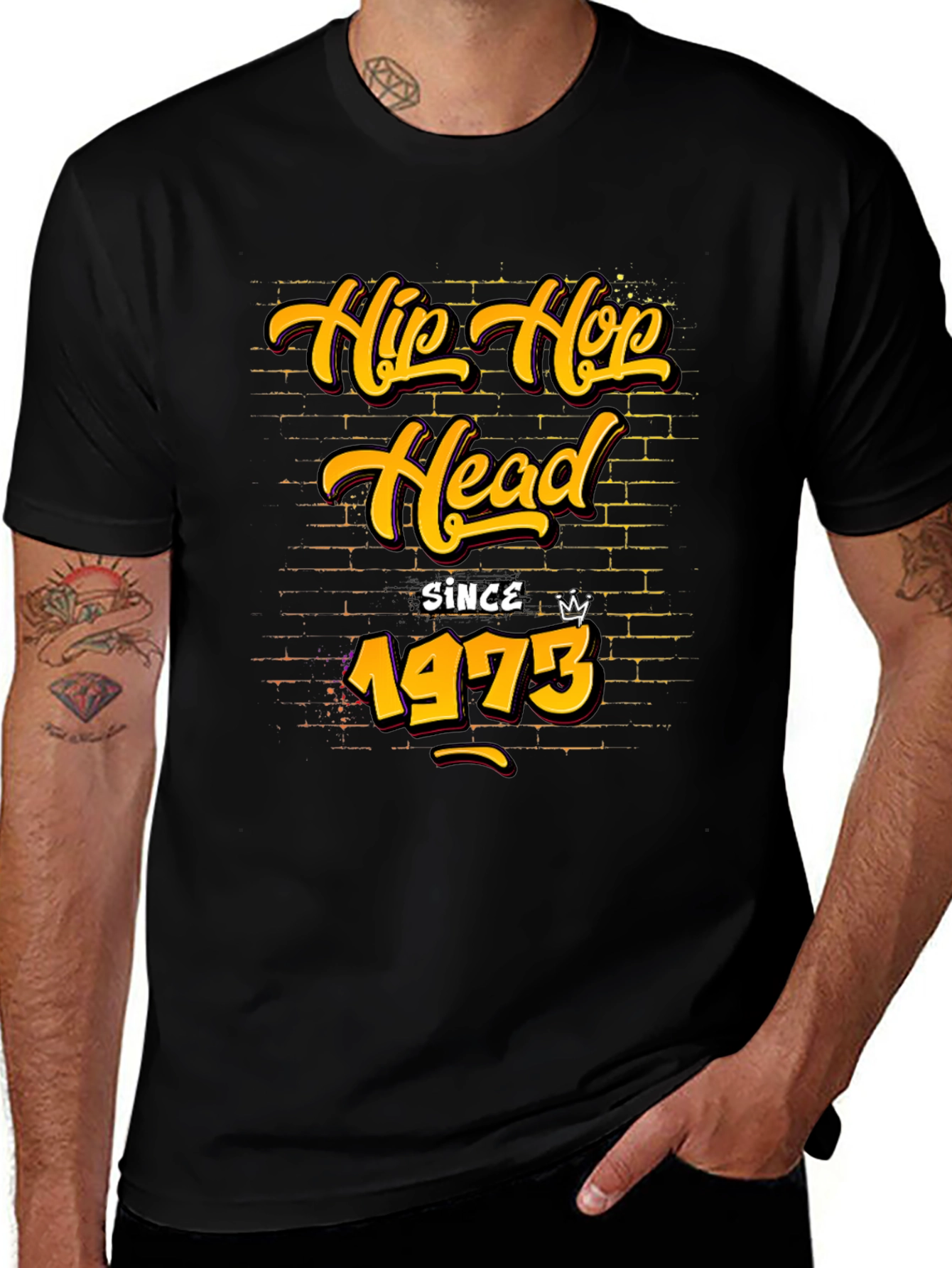 Hip Hop Head Since 1973 T-Shirt