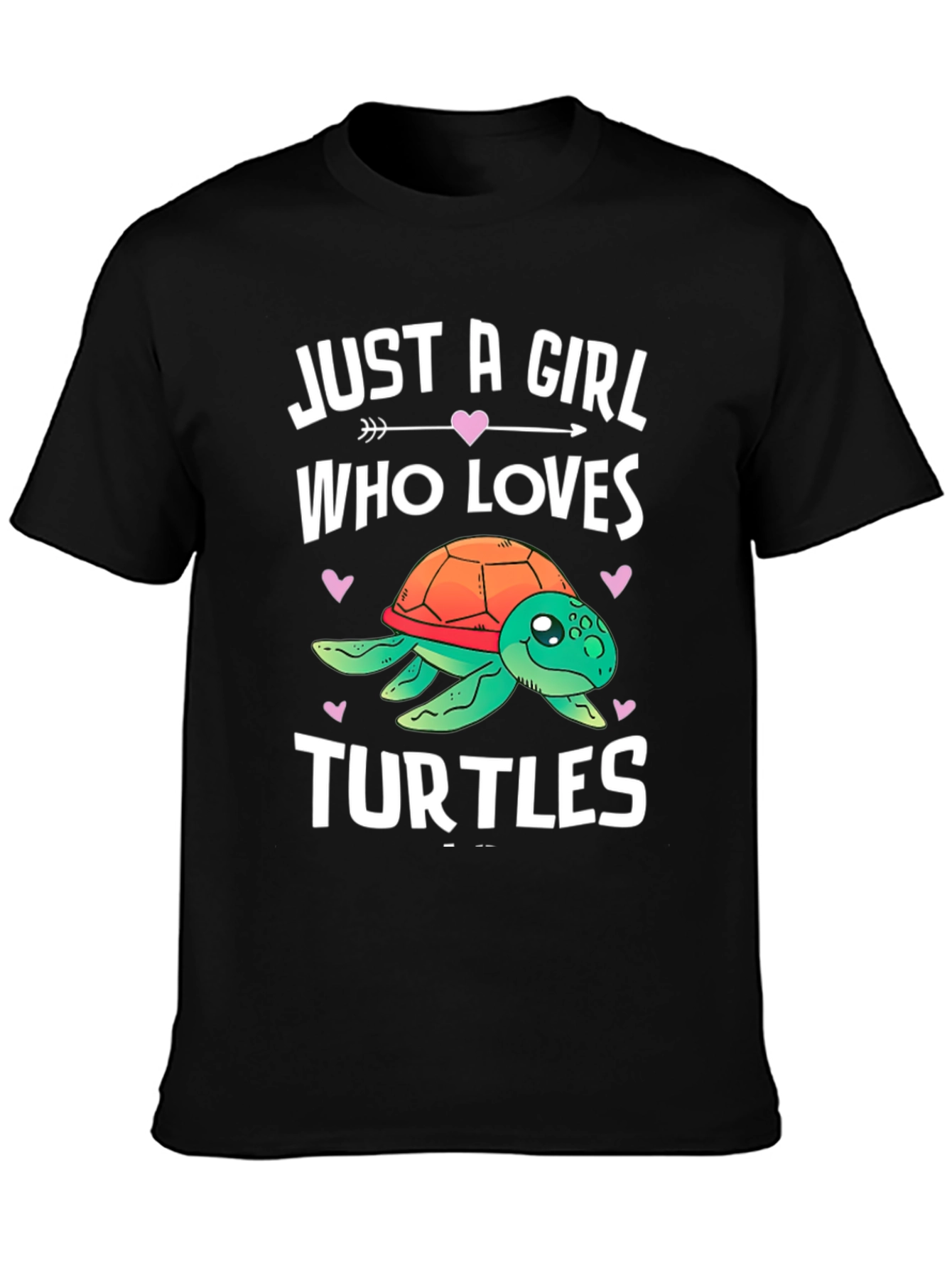 Just A Girl Who Loves Turtles Graphic Tee