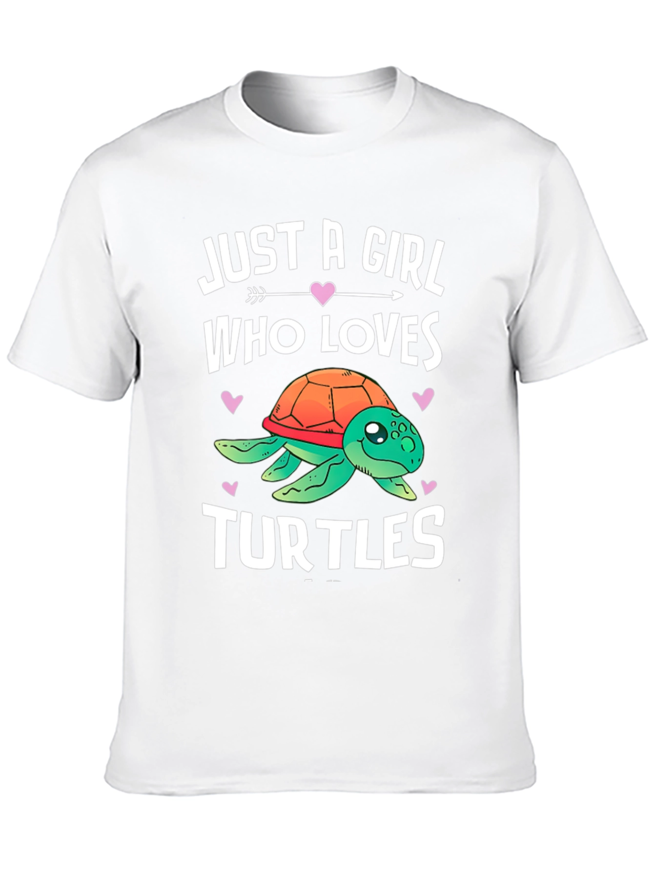 Just A Girl Who Loves Turtles Graphic Tee