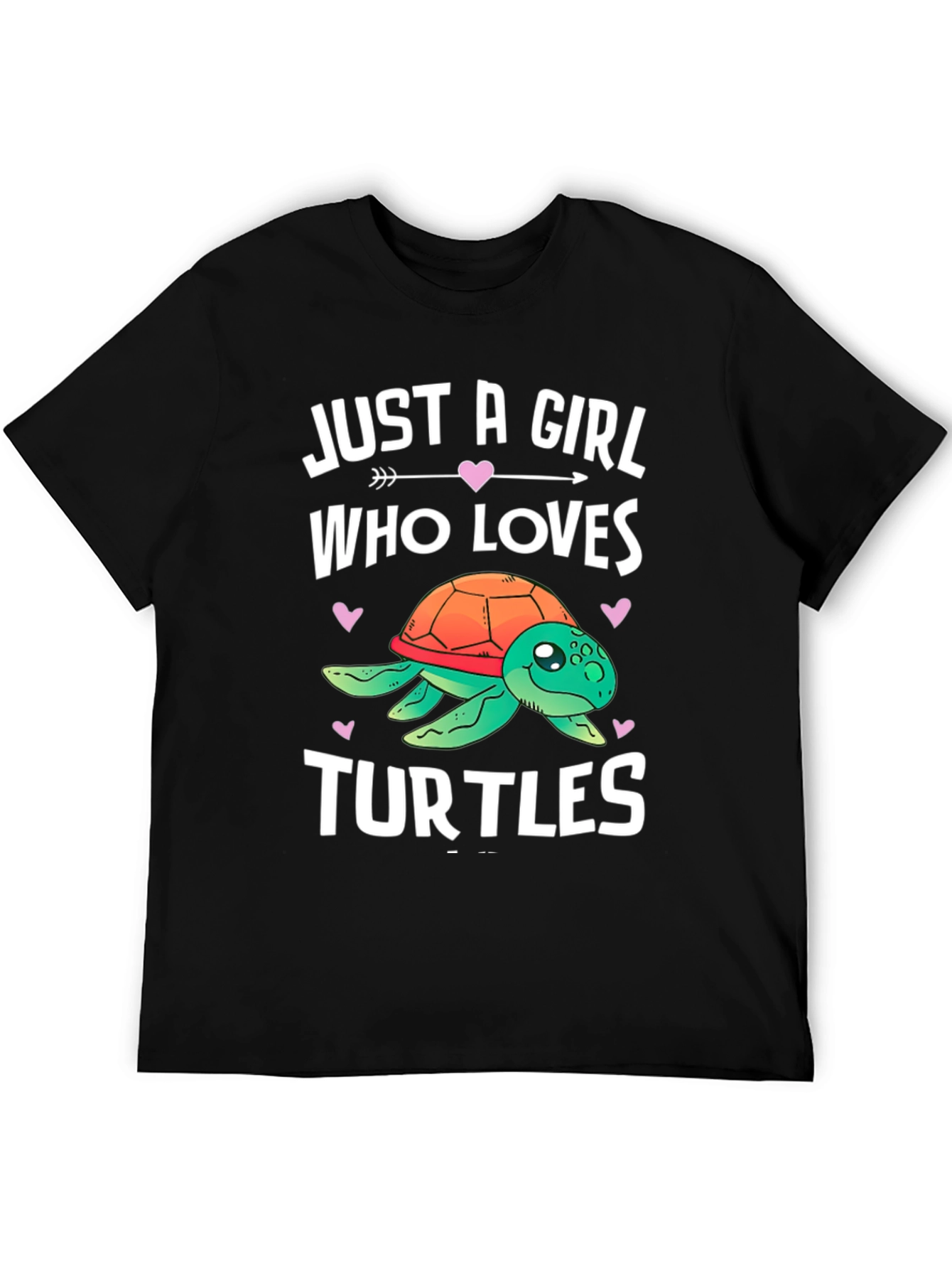 Just A Girl Who Loves Turtles Graphic Tee