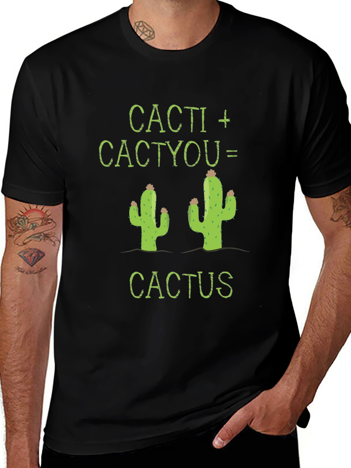 Cacti + Cactyou = Cactus Graphic Tee