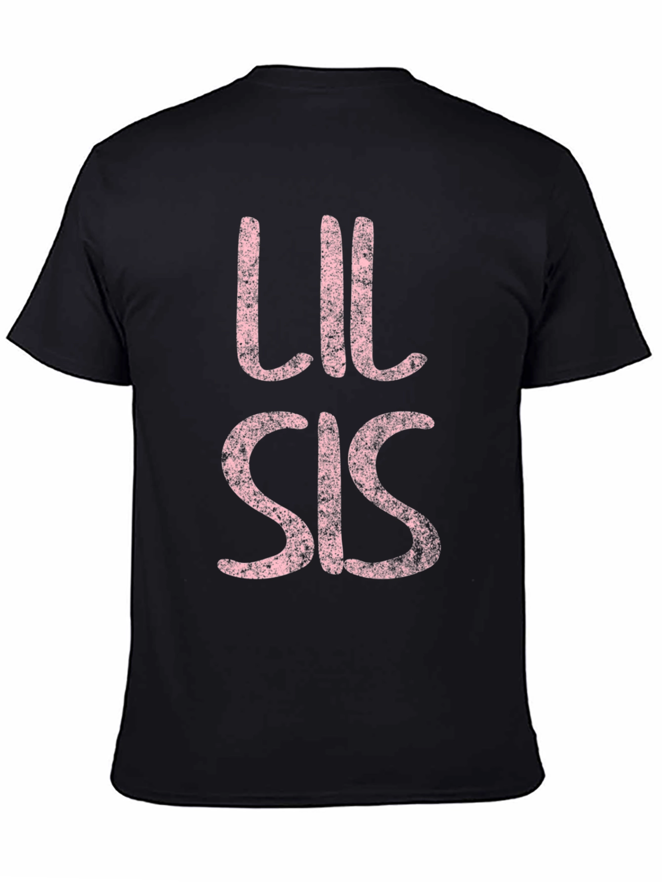 Lil Sis Graphic Tee - Cute Sibling Shirt
