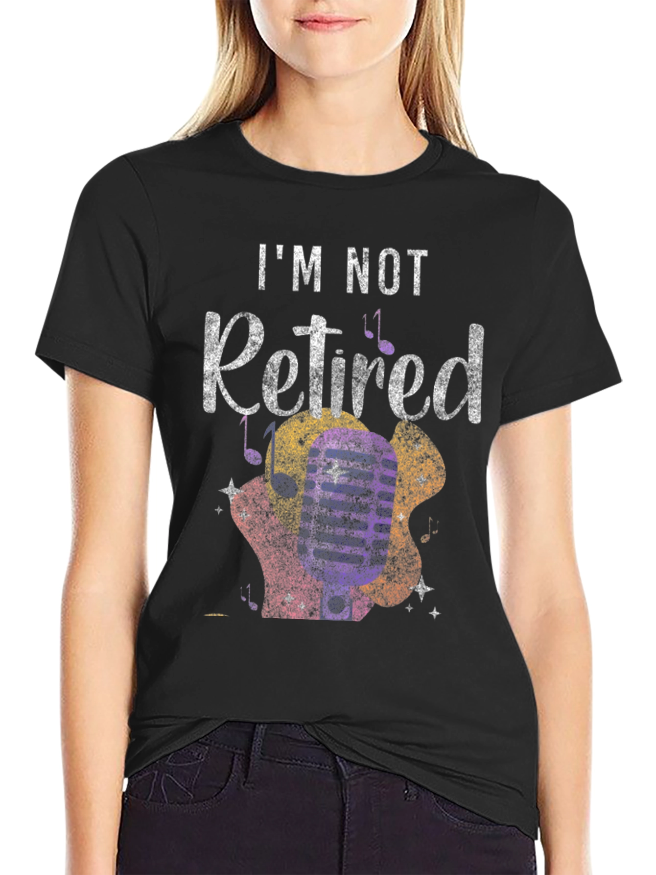 Im Not Retired Guitar T-Shirt