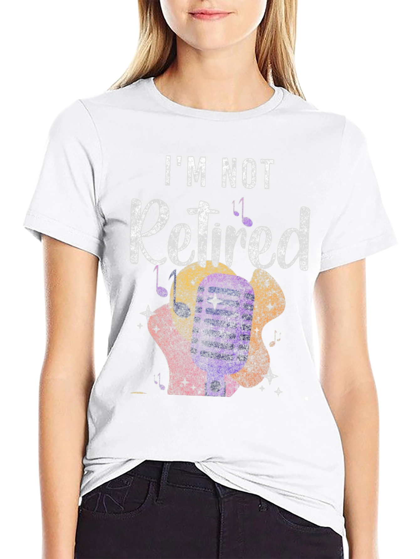 Im Not Retired Guitar T-Shirt