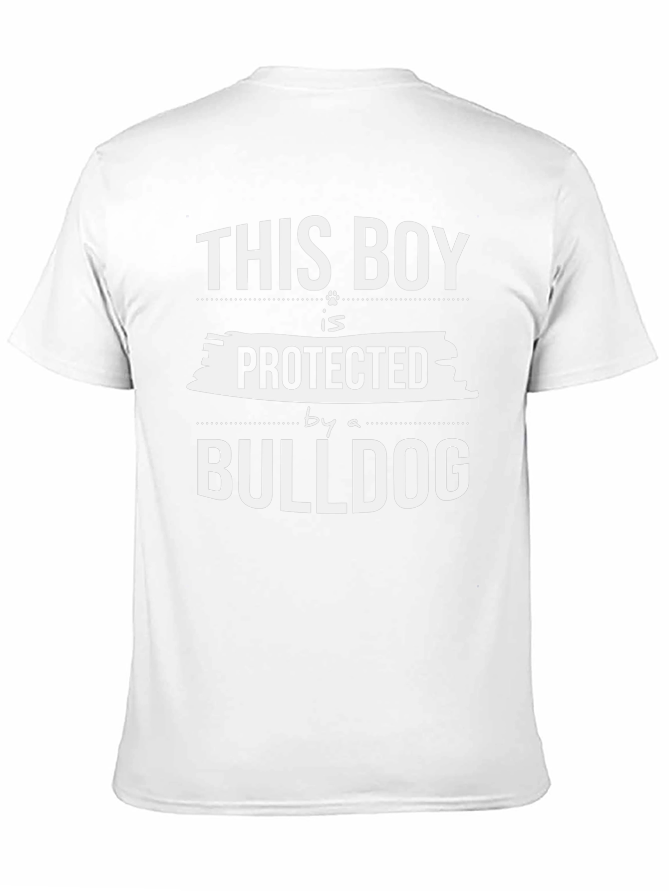 Bulldog Protected Graphic Tee - Black