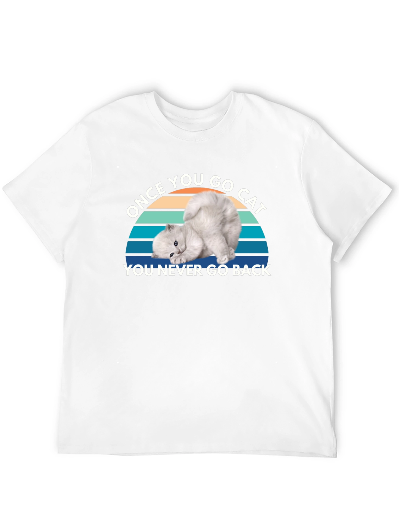 Once You Go Cat Black T-Shirt