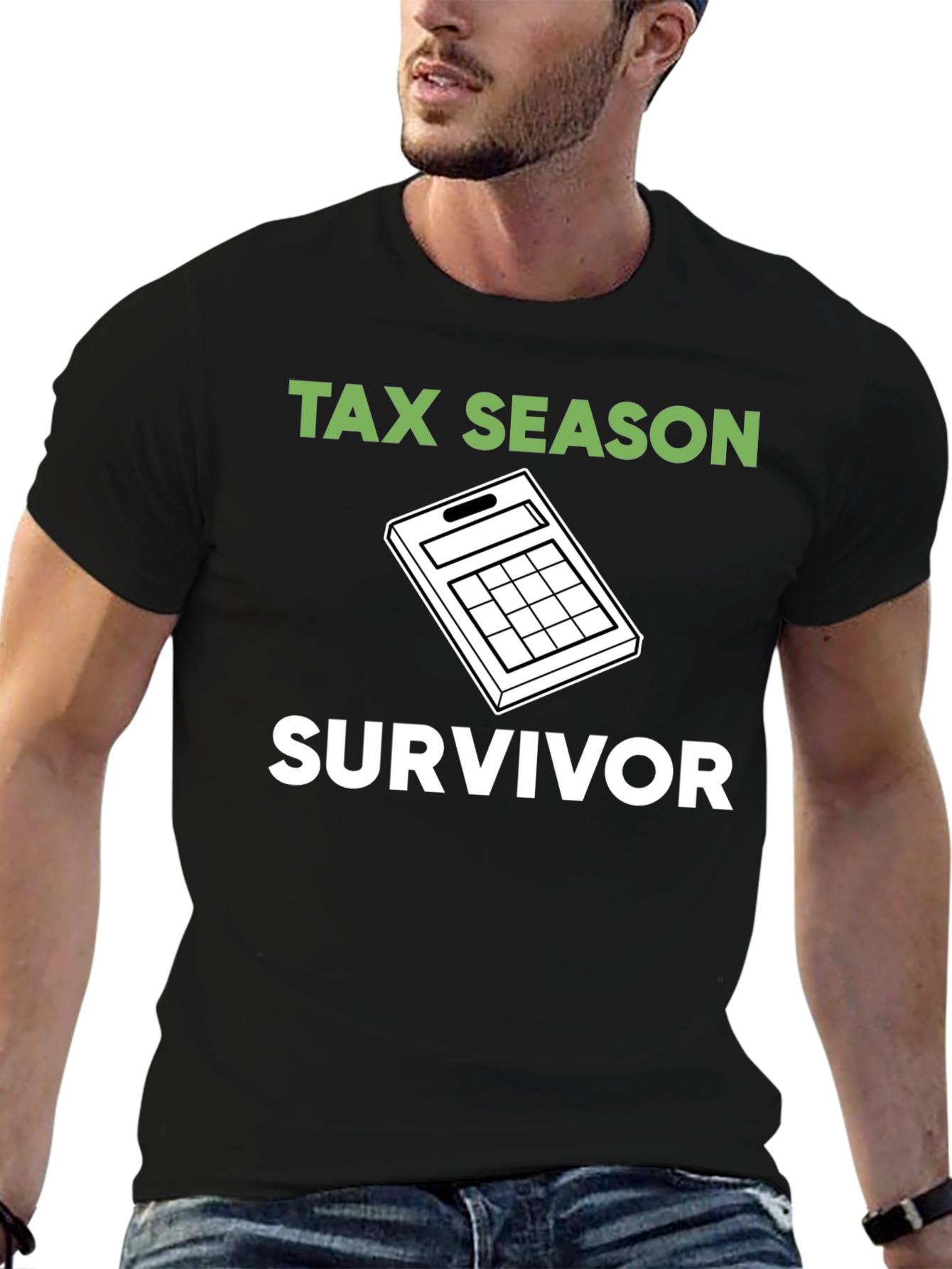 Tax Season Survivor Graphic Tee