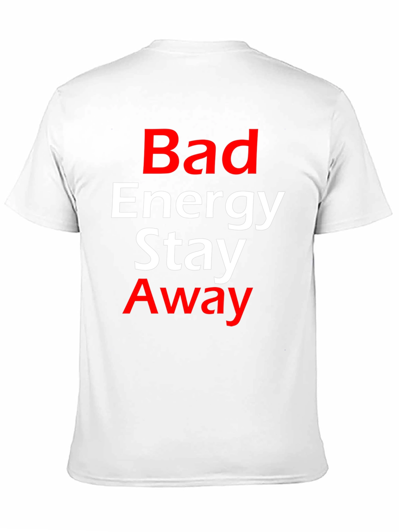 Bad Energy Stay Away Graphic Tee - Black T-Shirt