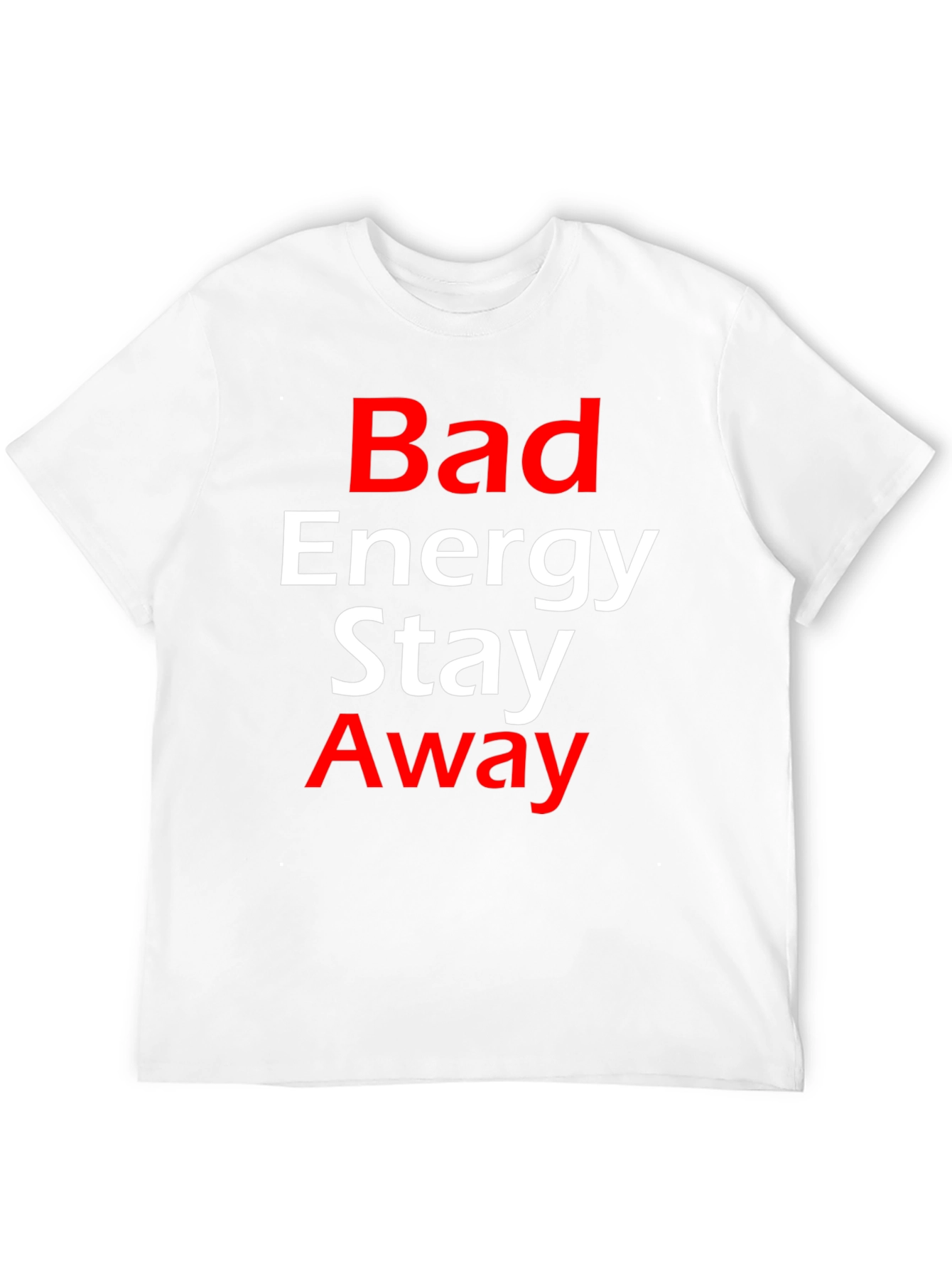 Bad Energy Stay Away Graphic Tee - Black T-Shirt