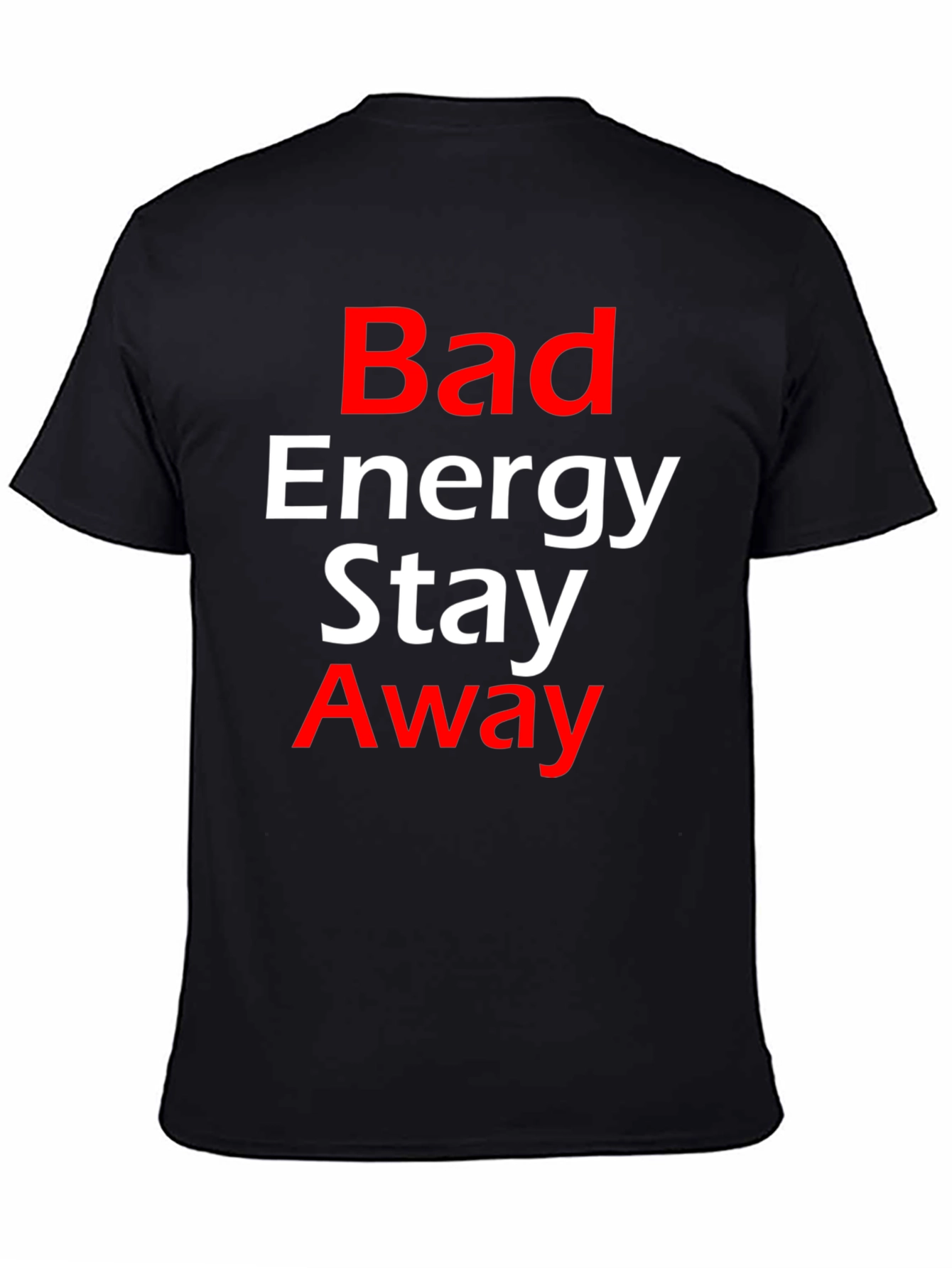 Bad Energy Stay Away Graphic Tee - Black T-Shirt