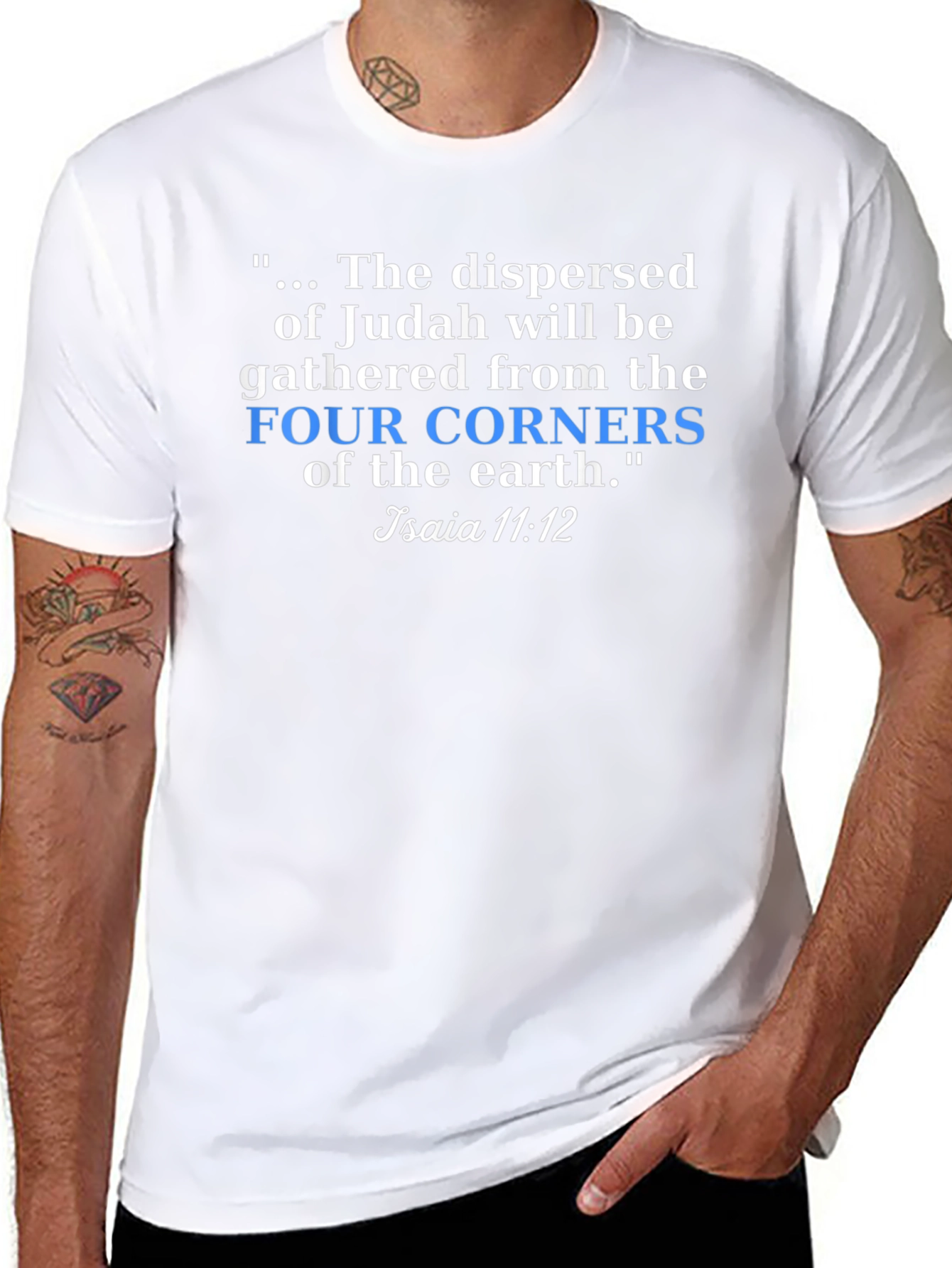 Faith-Based Graphic Tee - Four Corners