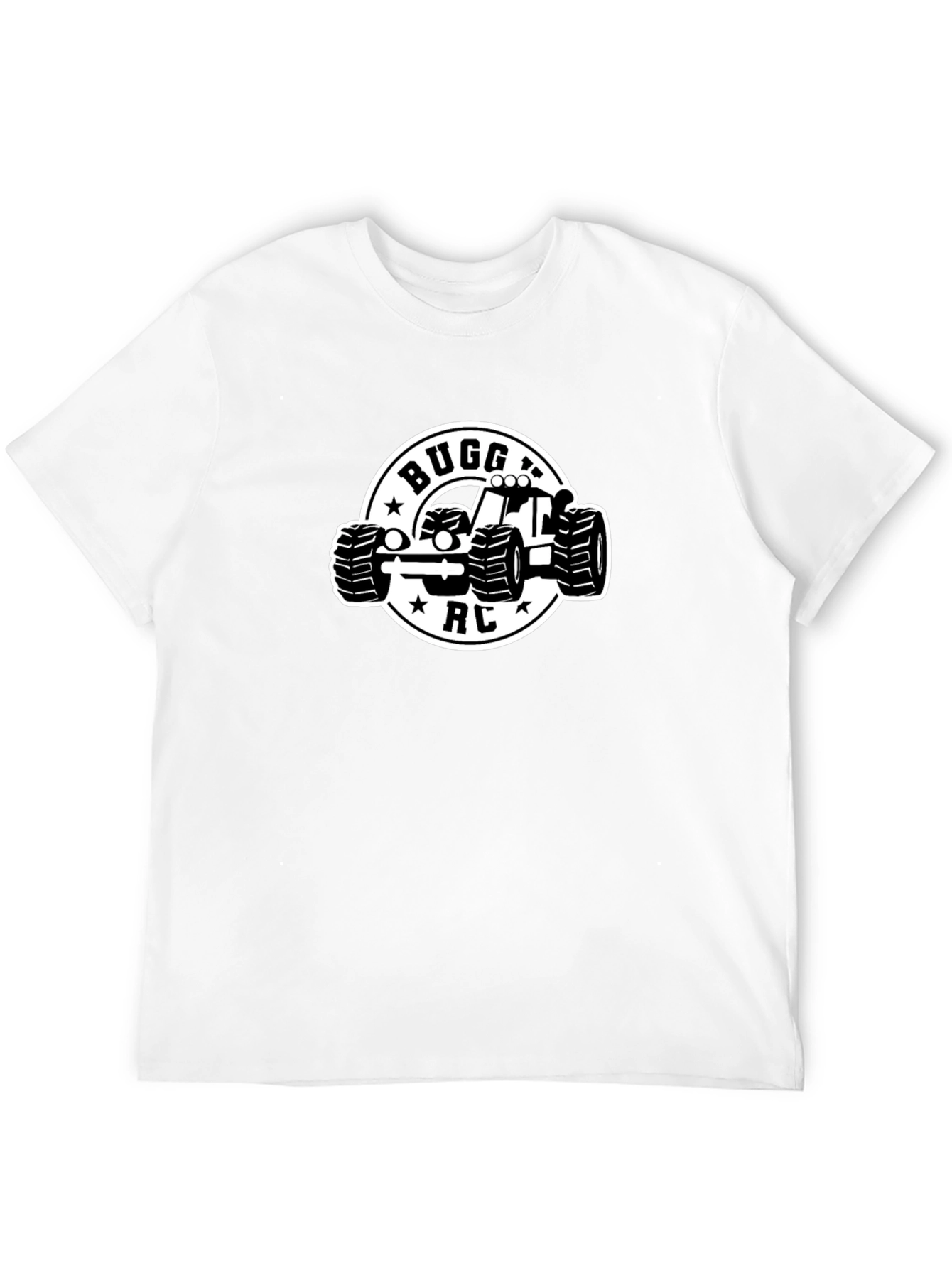 Buggy RC Car Graphic T-Shirt - Black Cotton Tee