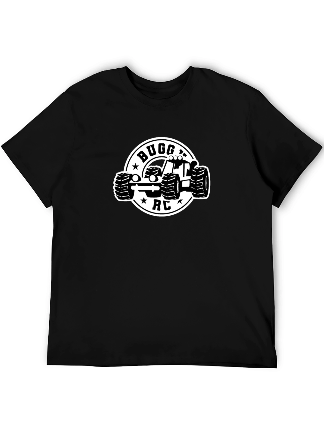 Buggy RC Car Graphic T-Shirt - Black Cotton Tee