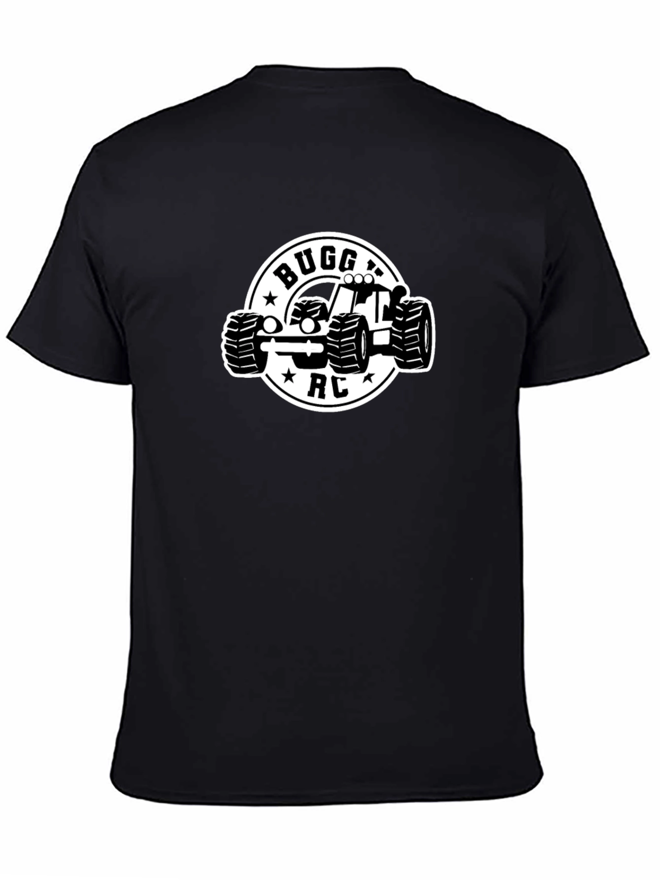 Buggy RC Car Graphic T-Shirt - Black Cotton Tee