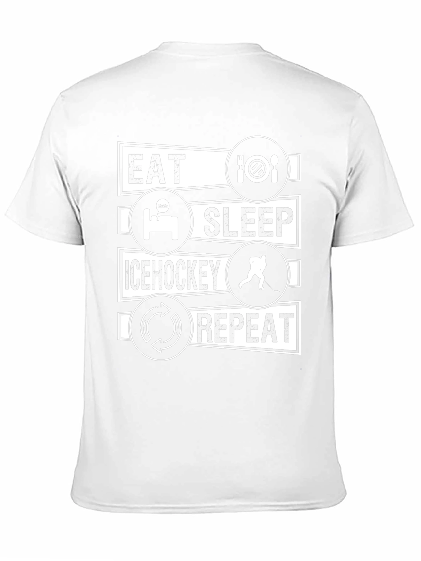 Eat Sleep Ice Hockey Repeat T-Shirt