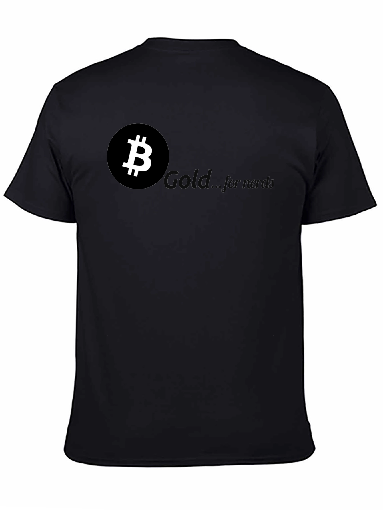 Bitcoin Black T-Shirt - Crypto Currency Tee