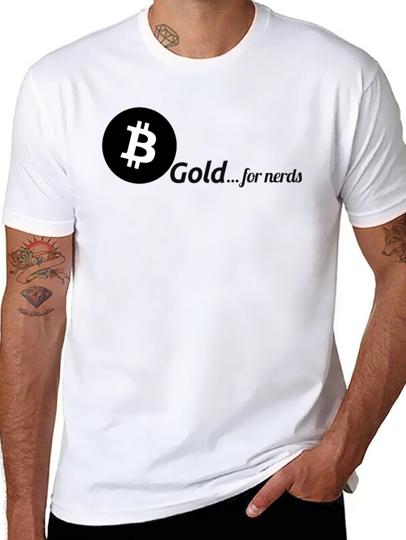 Bitcoin Black T-Shirt - Crypto Currency Tee