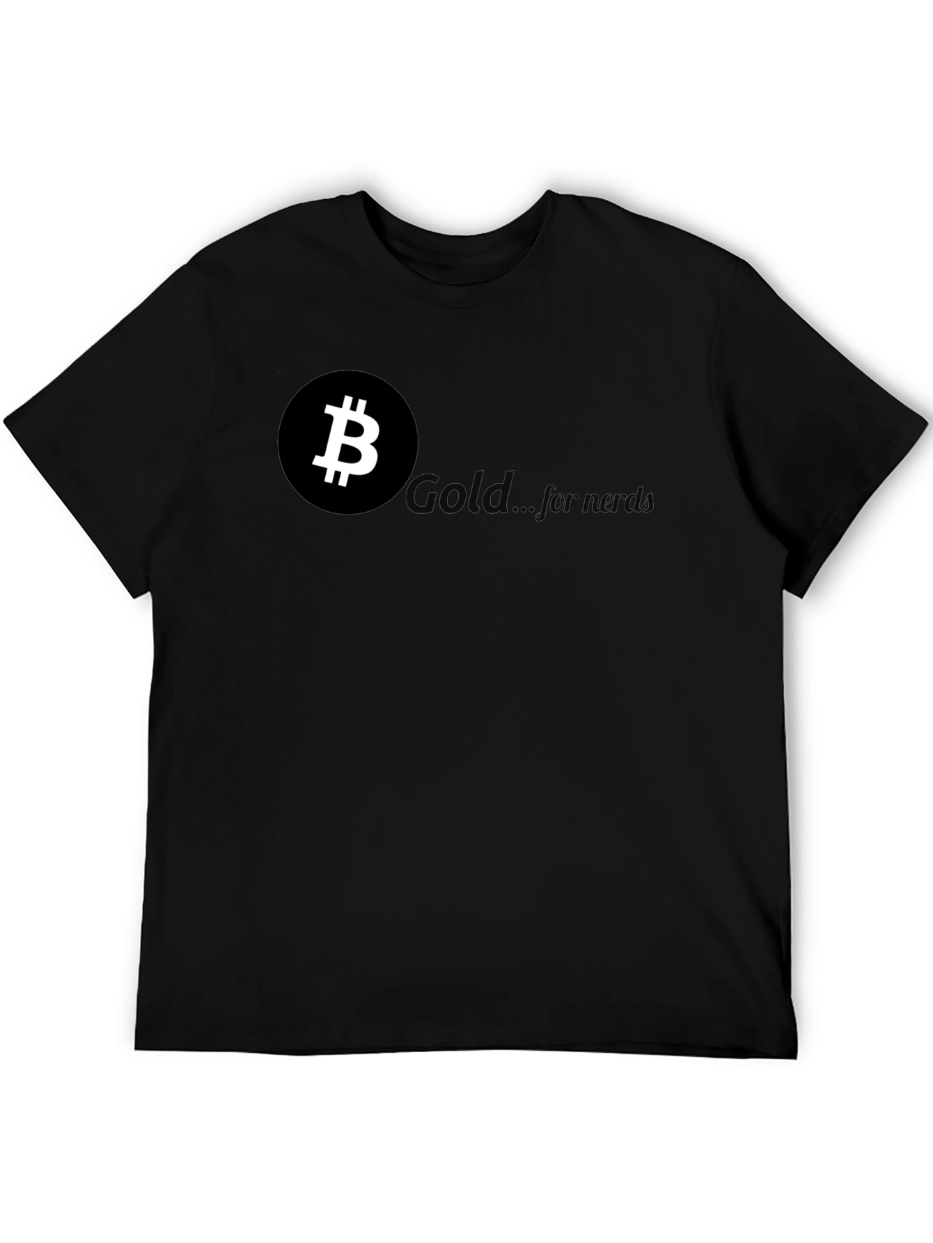 Bitcoin Black T-Shirt - Crypto Currency Tee