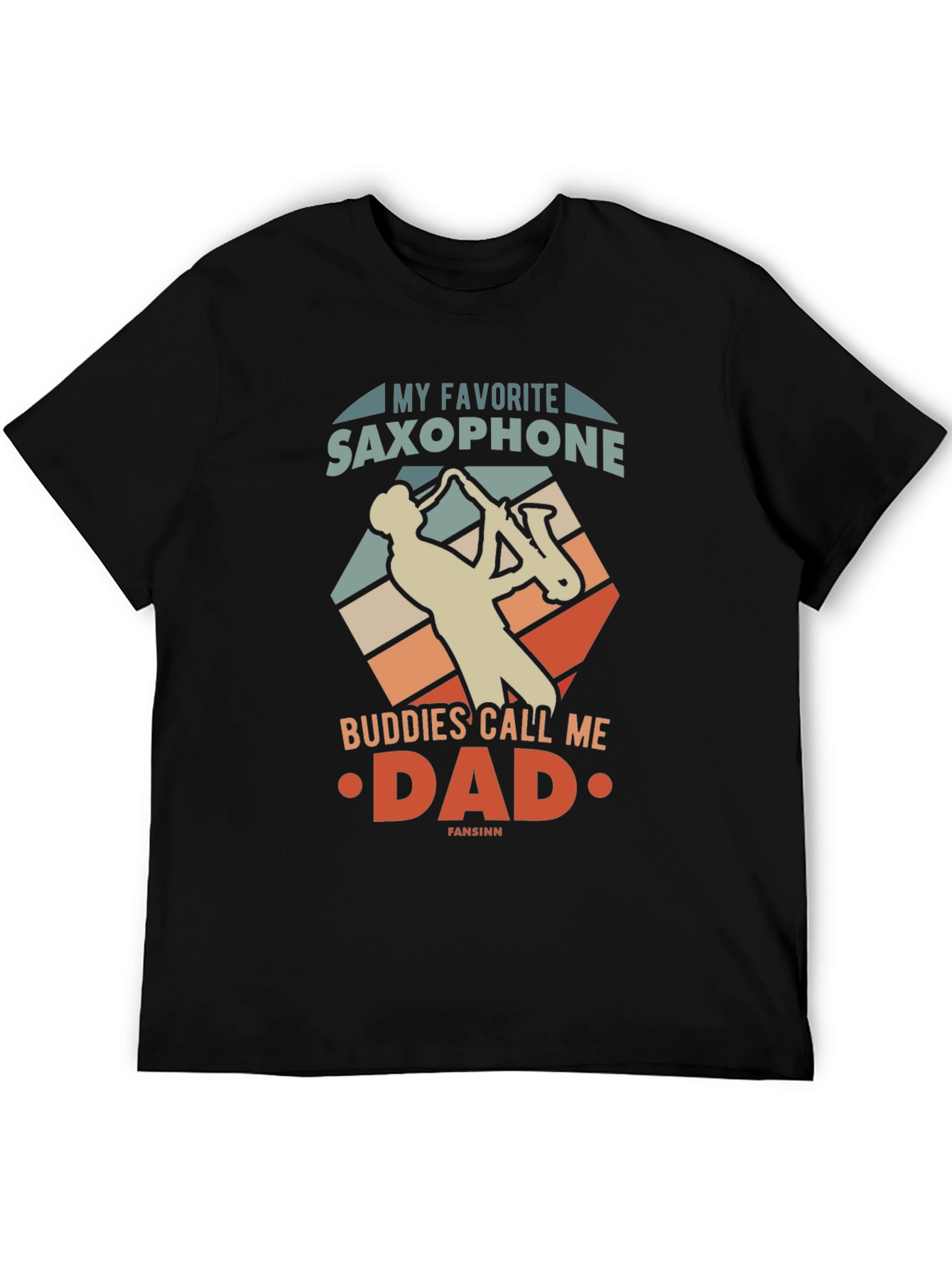 Saxophone Dad Graphic Tee
