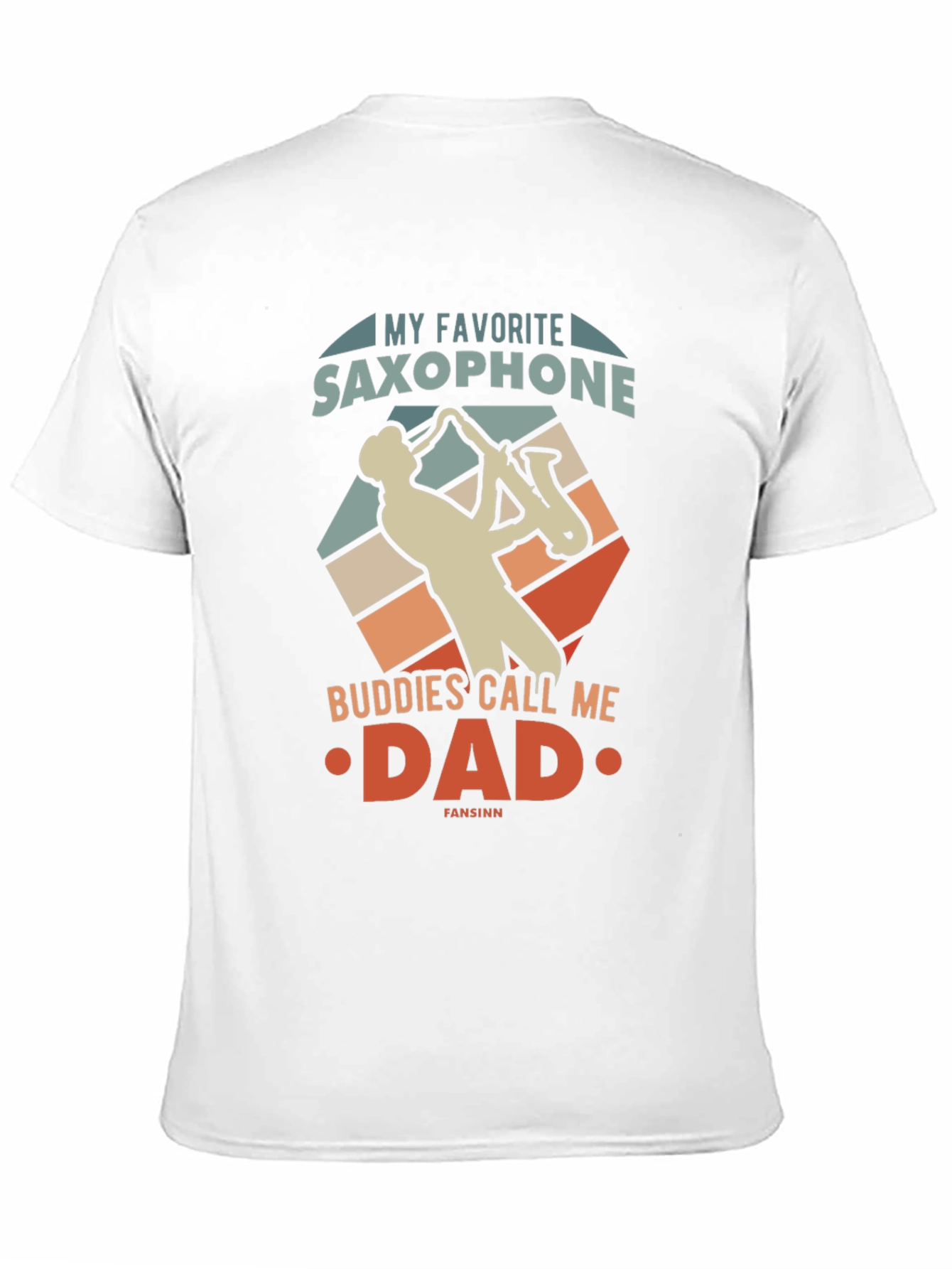 Saxophone Dad Graphic Tee