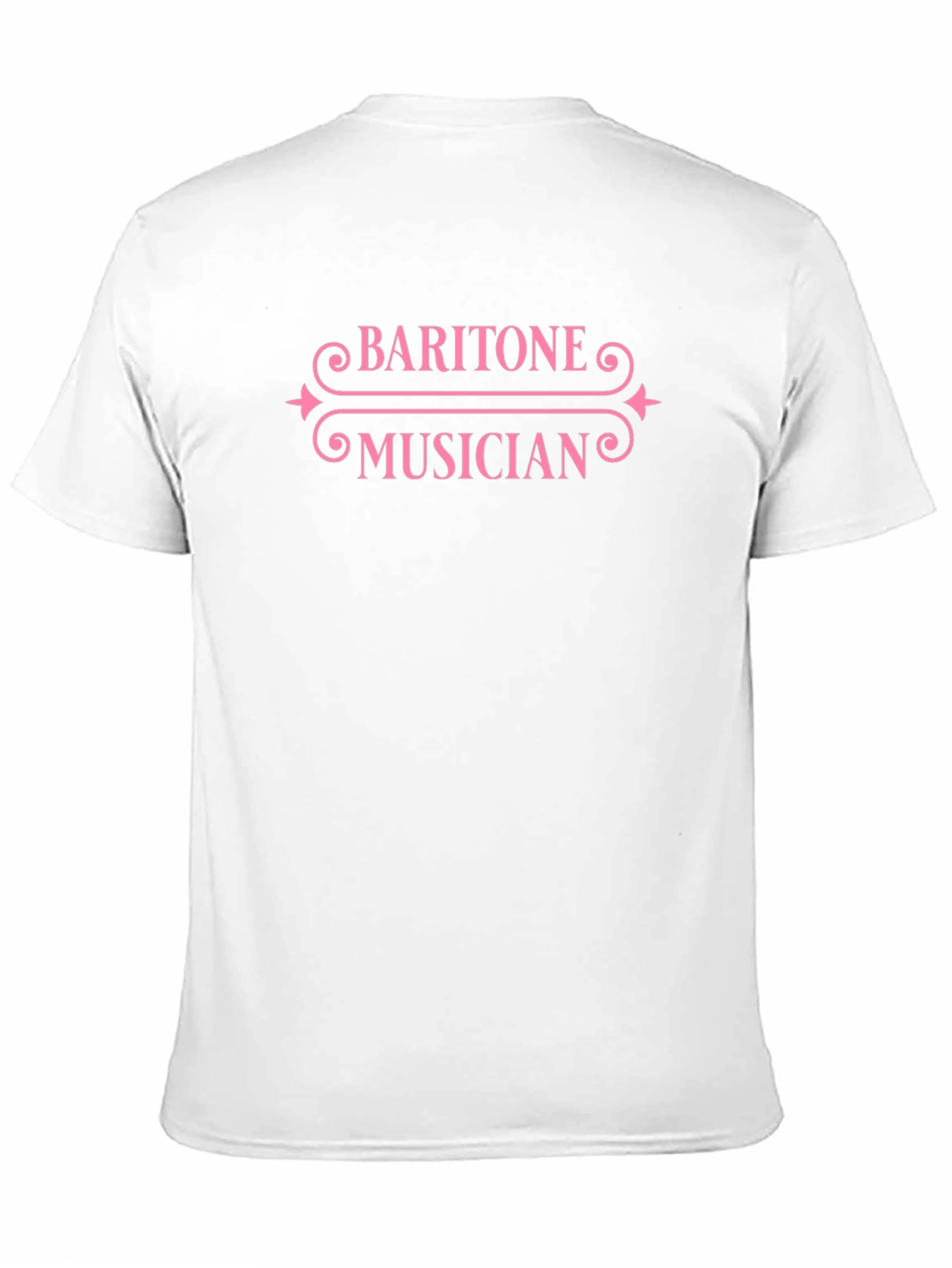 Baritone Musician Black T-Shirt