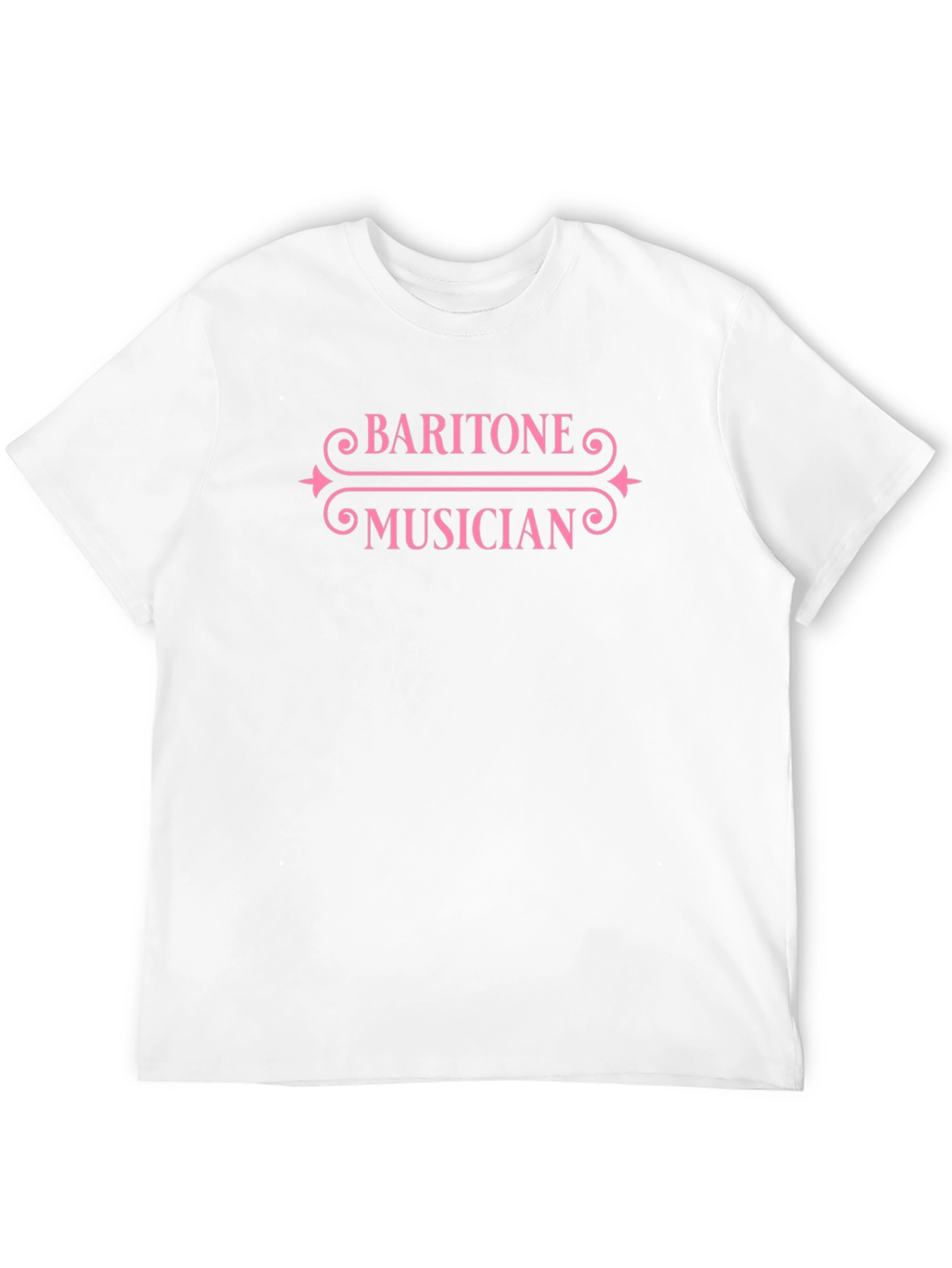 Baritone Musician Black T-Shirt