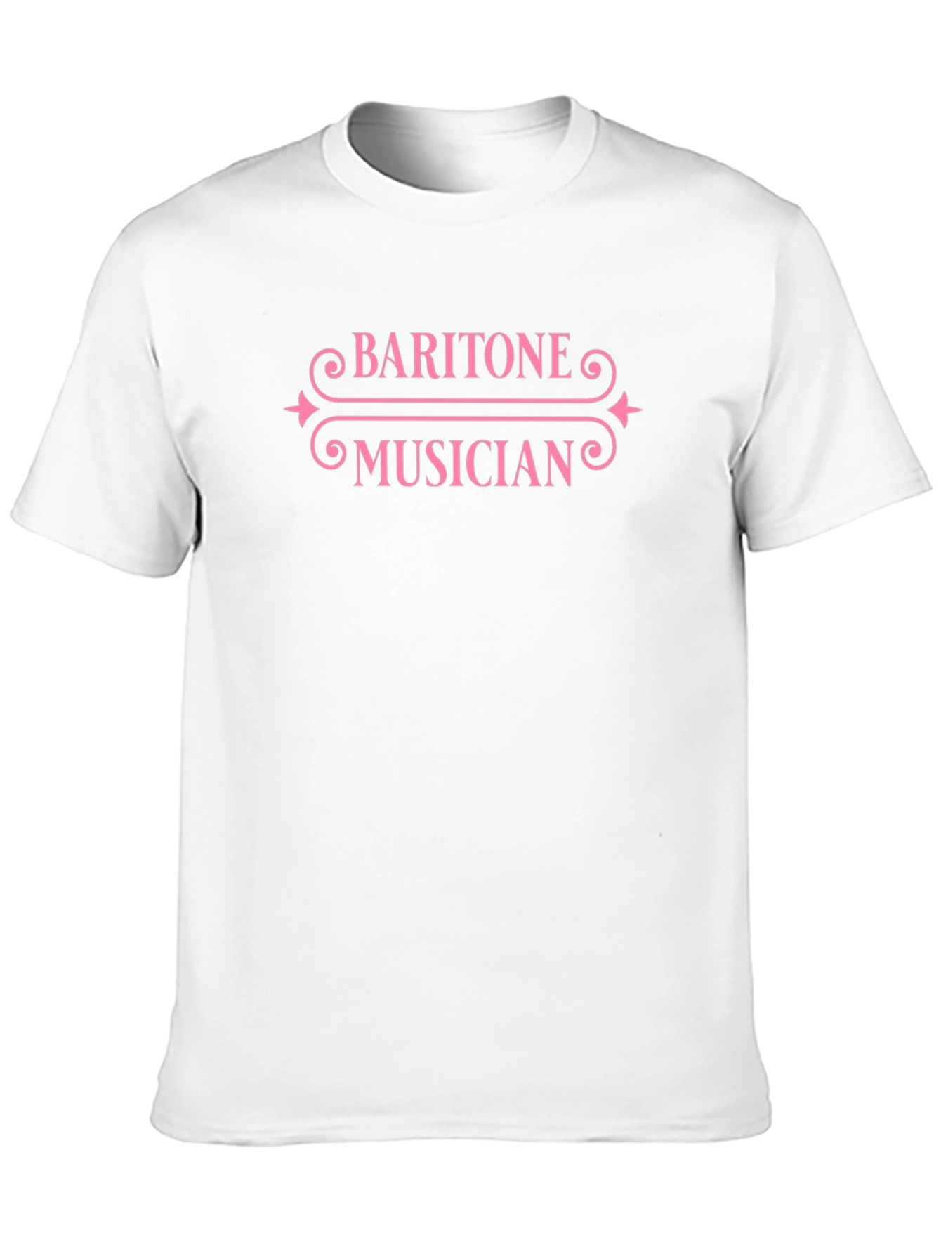 Baritone Musician Black T-Shirt