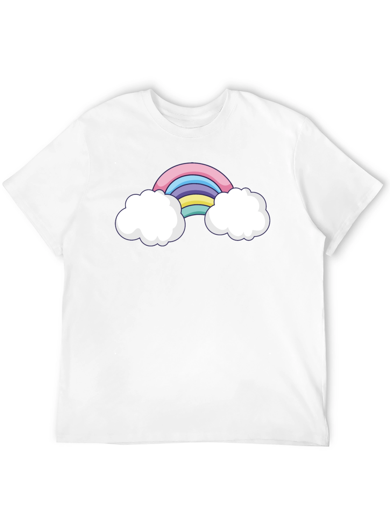 Rainbow & Clouds Graphic Tee