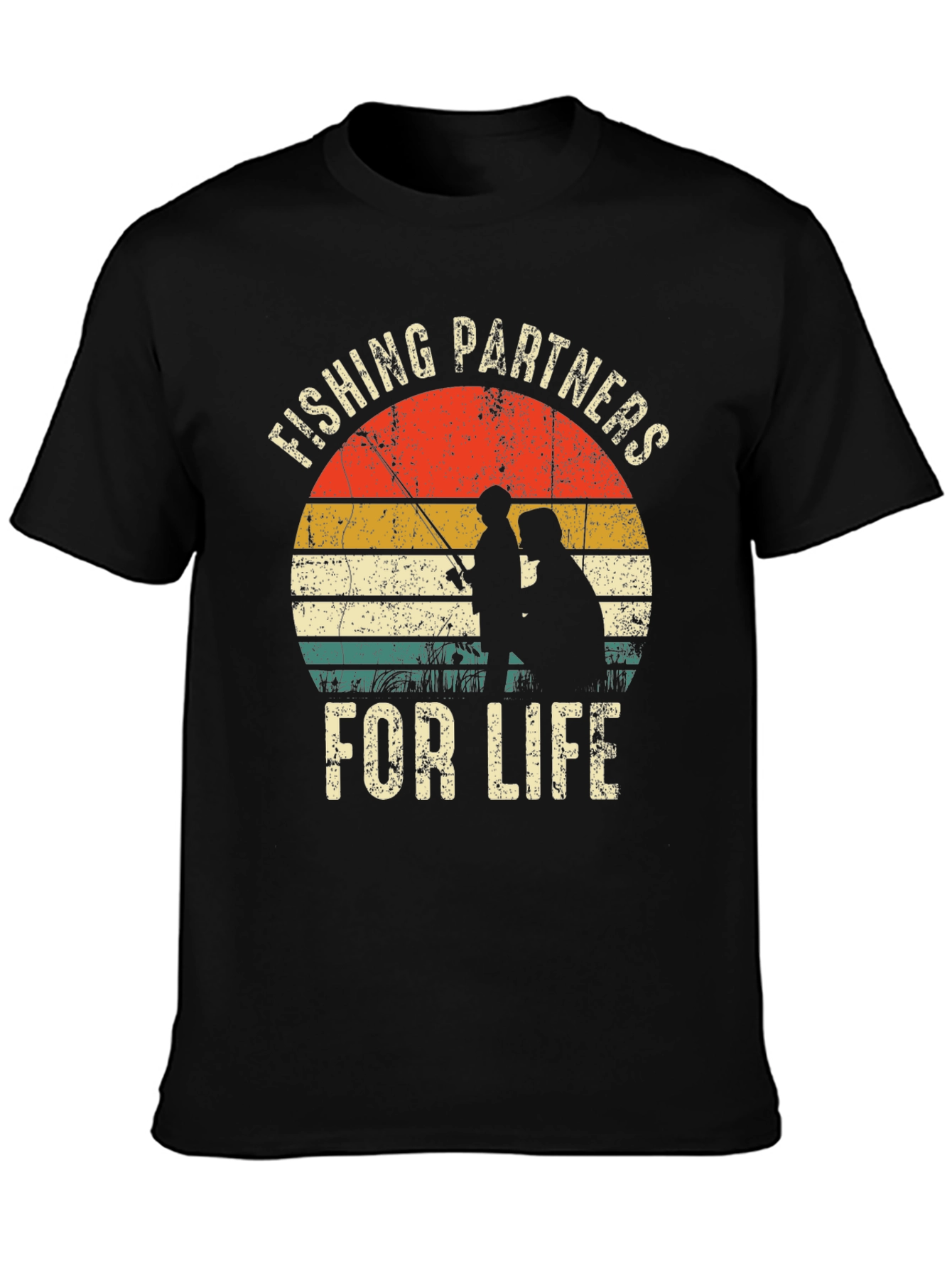 Fishing Partners For Life Graphic Tee