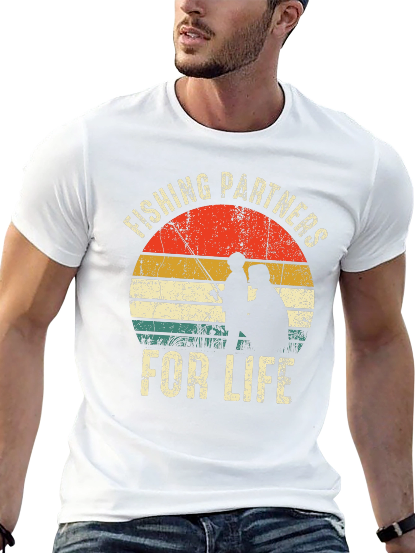 Fishing Partners For Life Graphic Tee