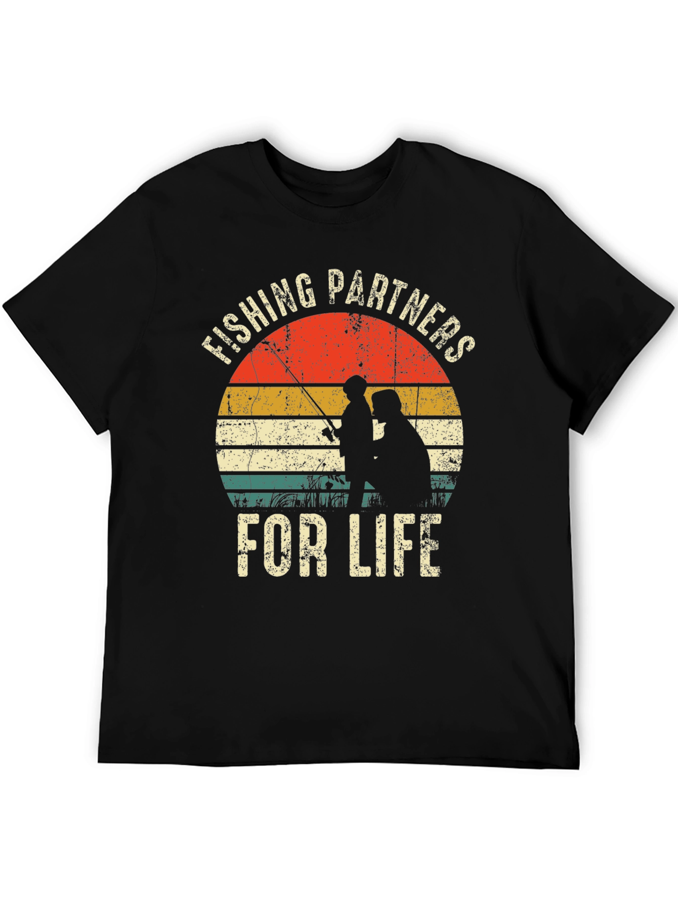Fishing Partners For Life Graphic Tee