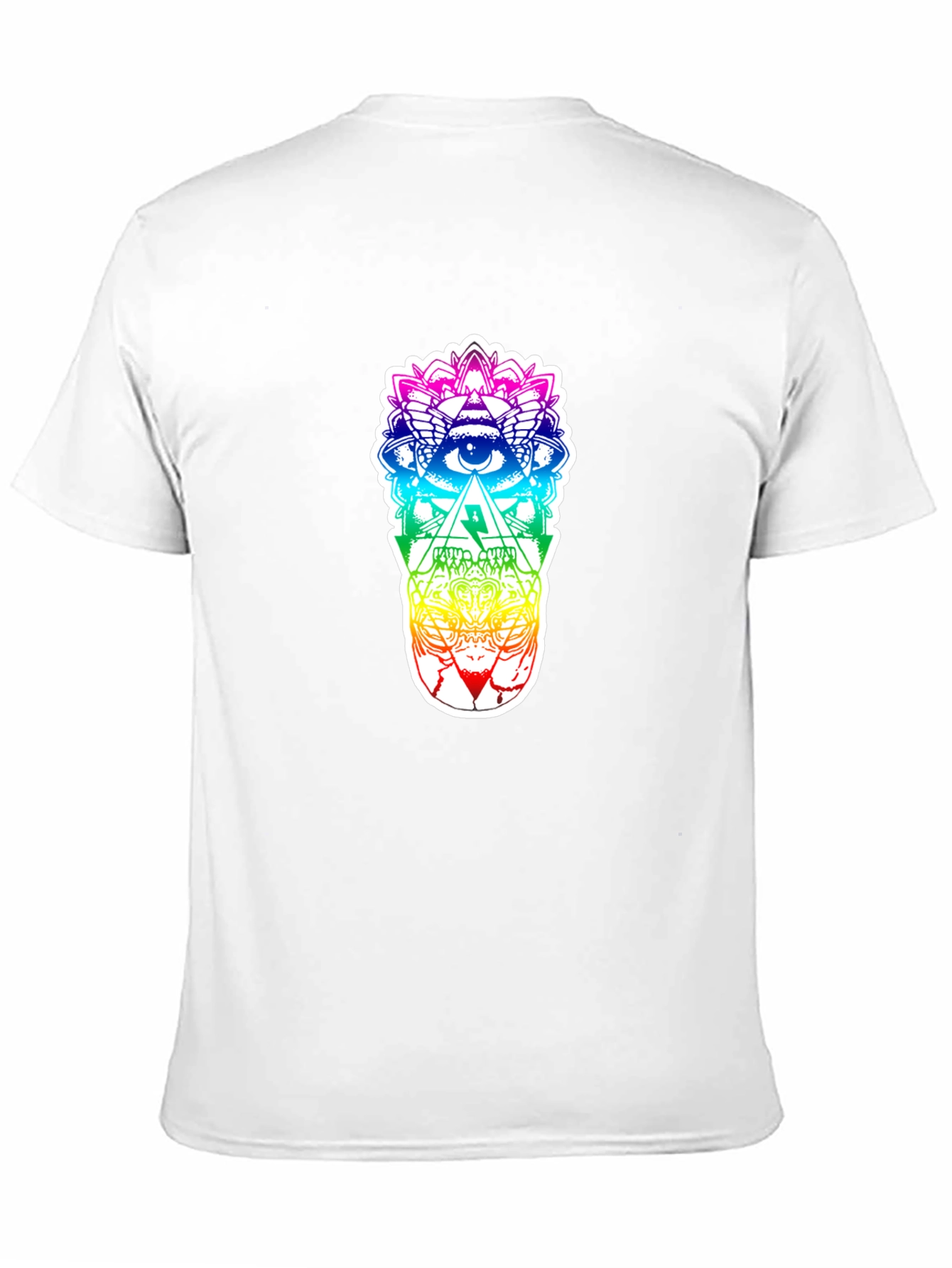 Rainbow Skull Eye T-Shirt