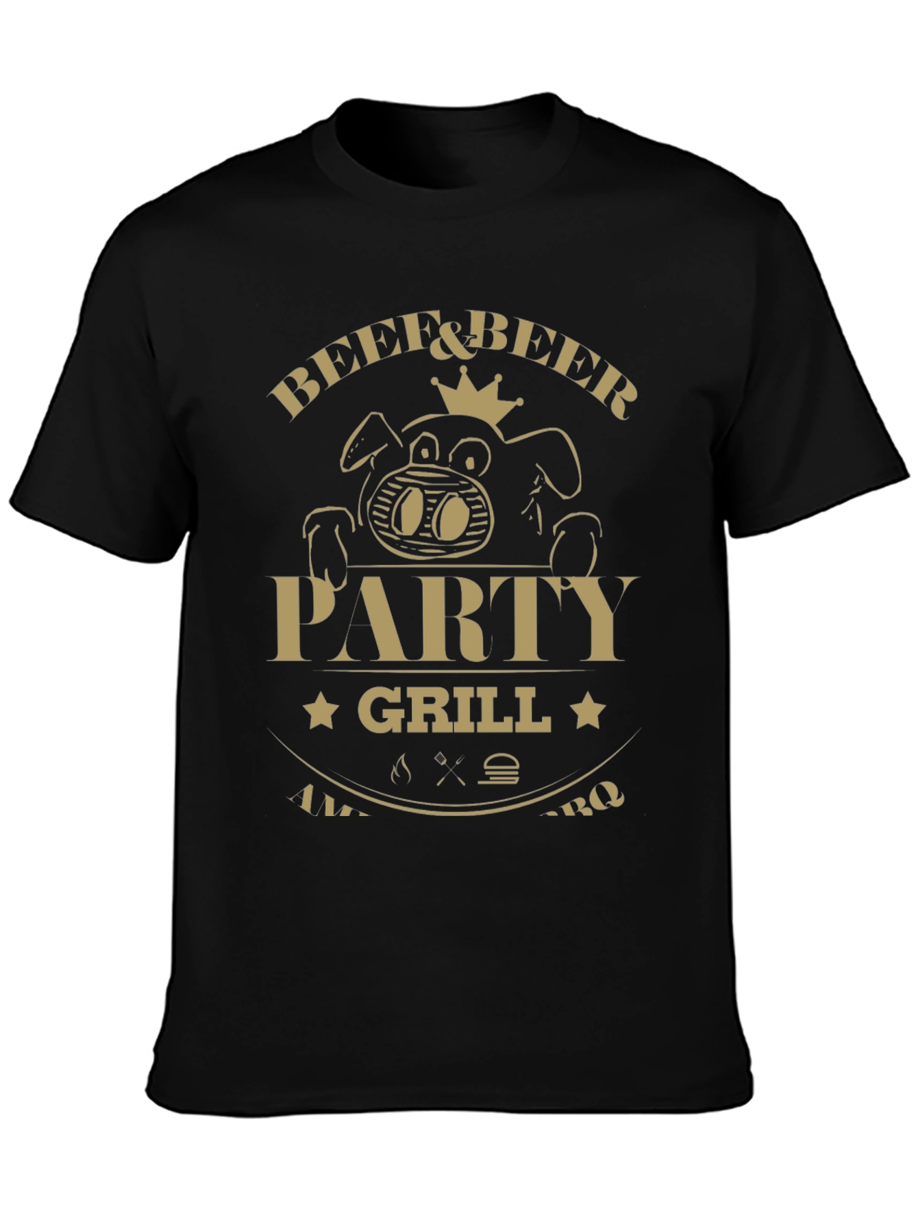 Beef & Beer Party Grill T-Shirt