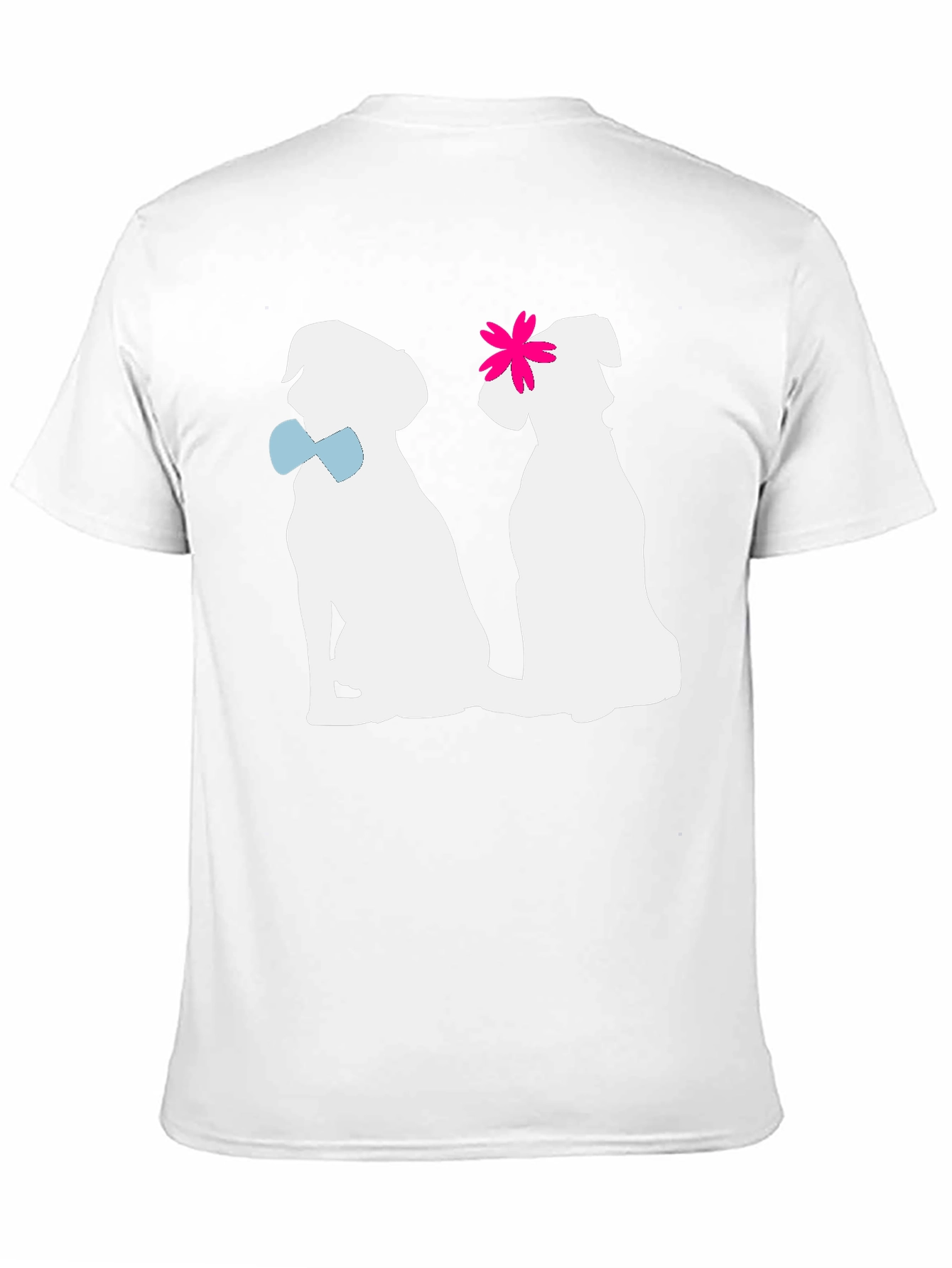 Couple Dogs Graphic T-Shirt