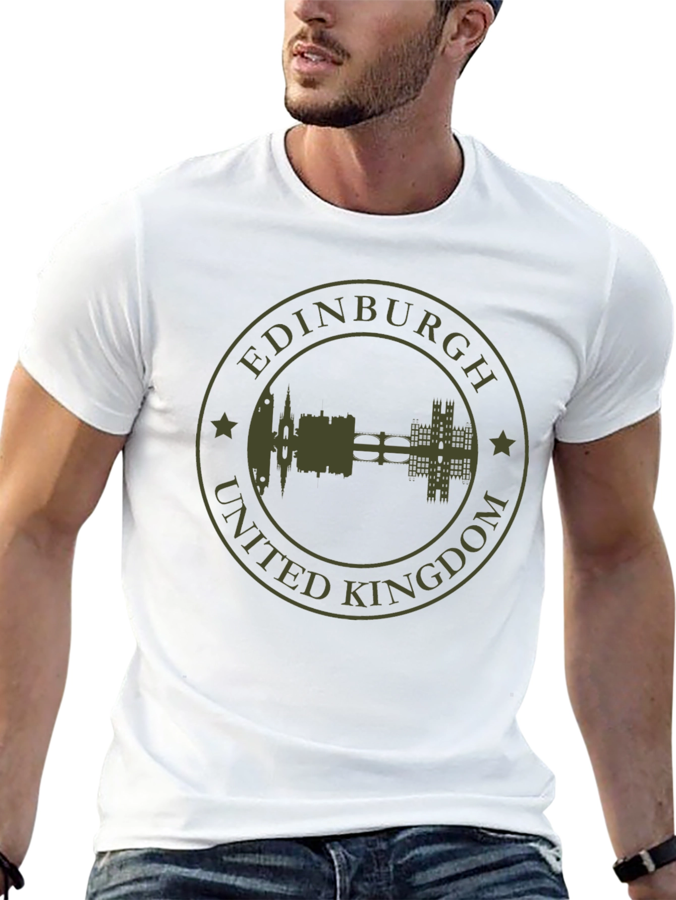 Edinburgh United Kingdom Graphic T-Shirt
