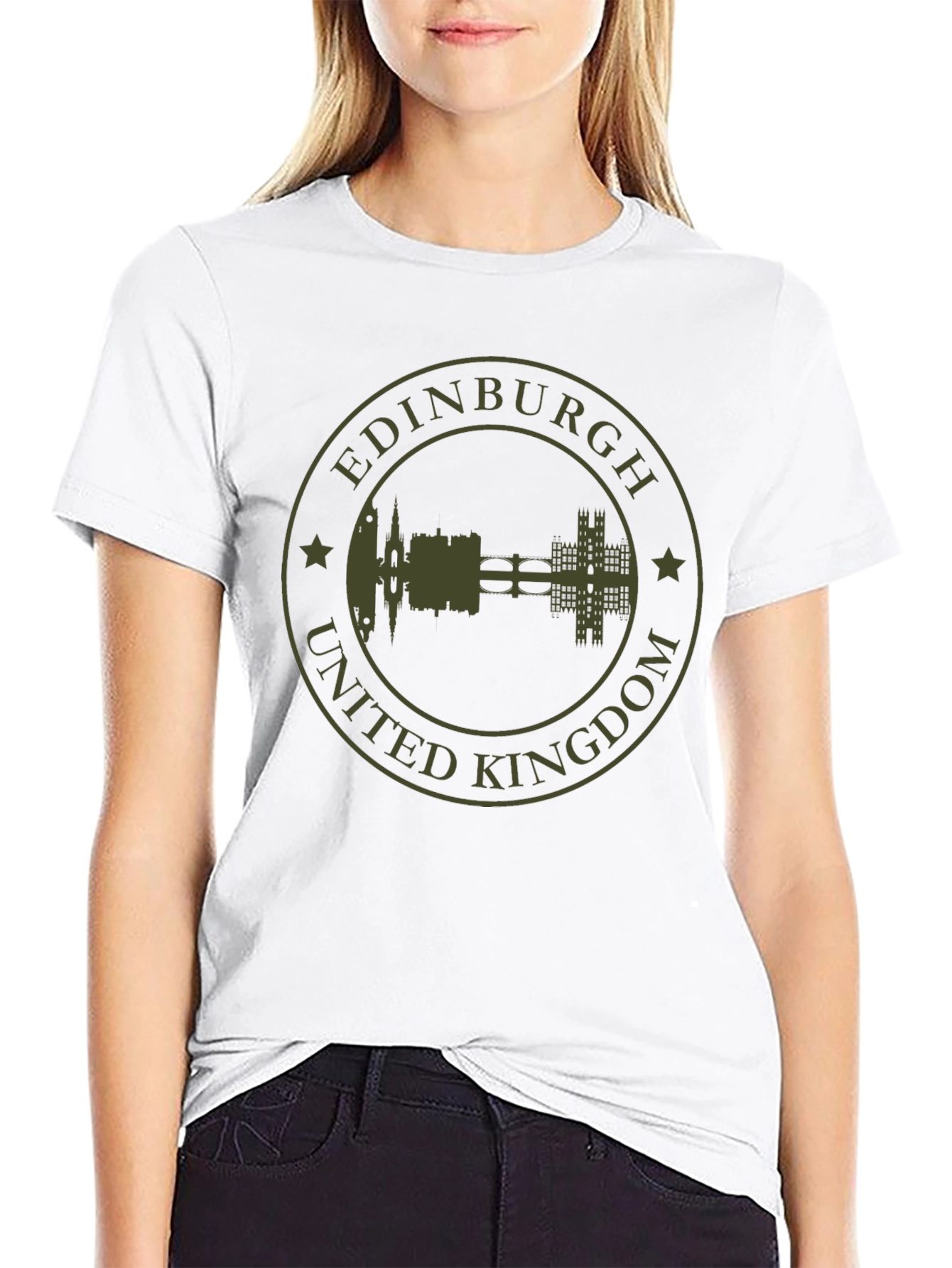 Edinburgh United Kingdom Graphic T-Shirt