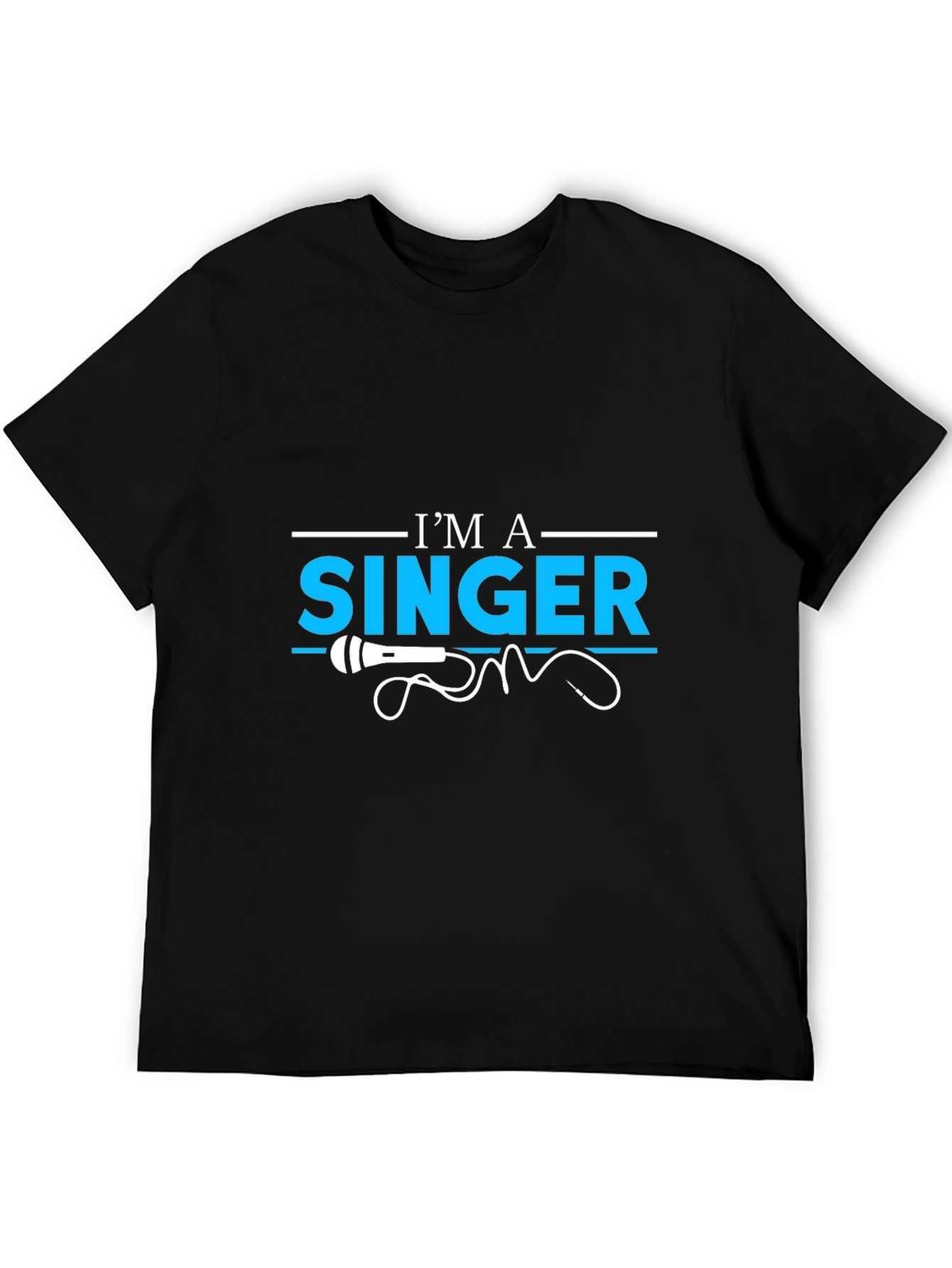 Im a Singer Graphic T-Shirt - Black