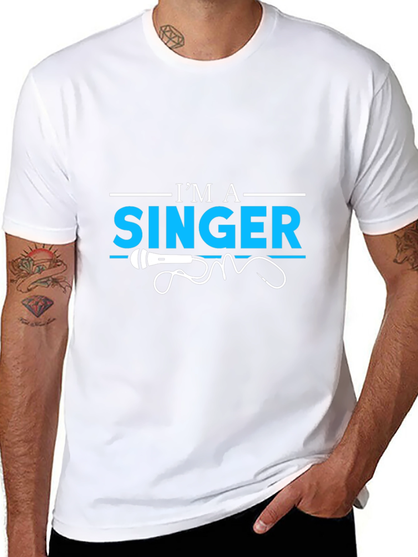 Im a Singer Graphic T-Shirt - Black