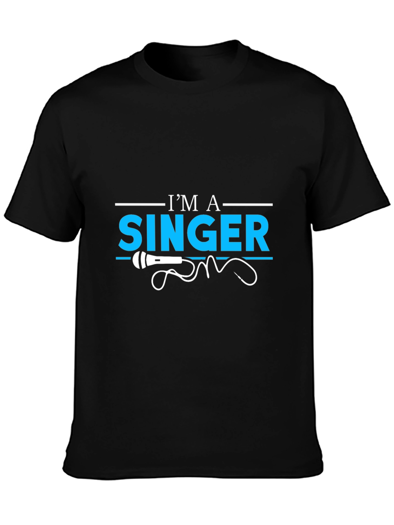 Im a Singer Graphic T-Shirt - Black