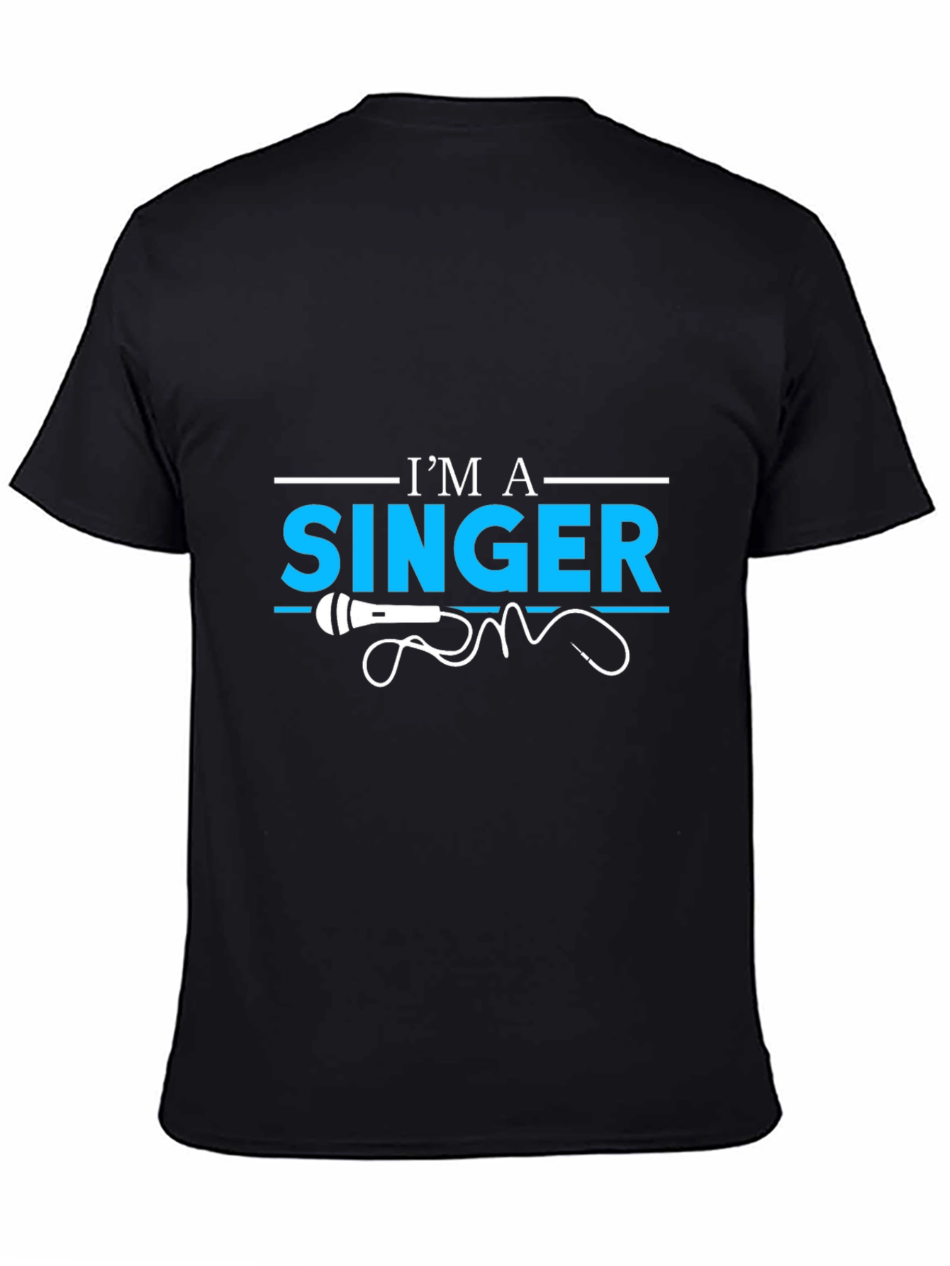 Im a Singer Graphic T-Shirt - Black
