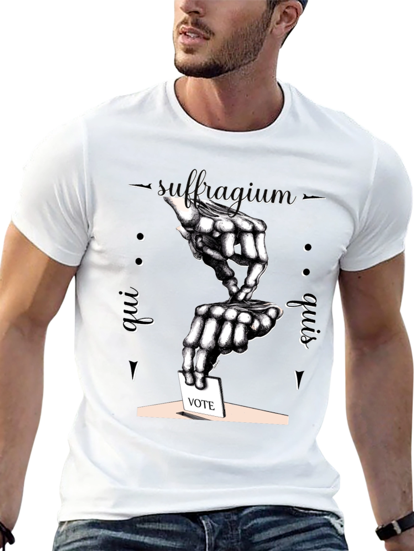 Suffragium Vote T-Shirt - Unique Graphic Tee