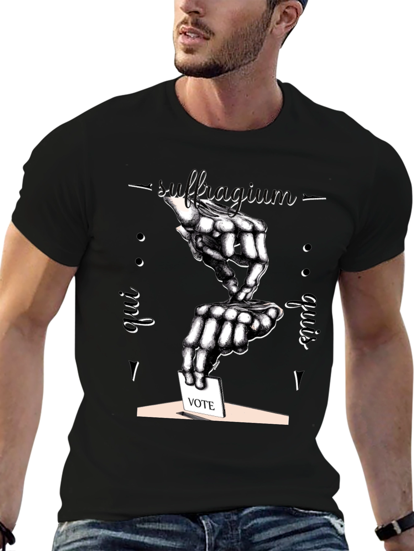 Suffragium Vote T-Shirt - Unique Graphic Tee