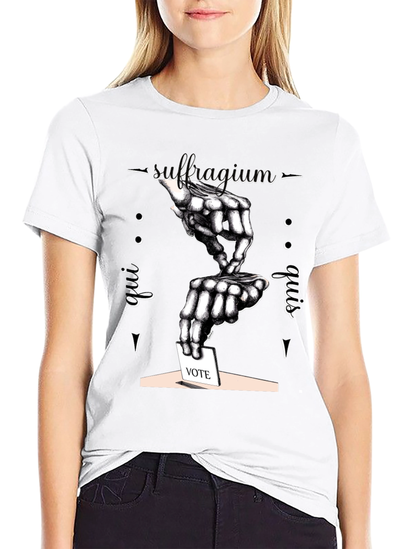 Suffragium Vote T-Shirt - Unique Graphic Tee
