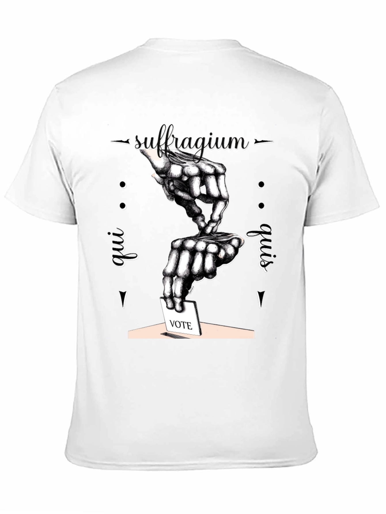 Suffragium Vote T-Shirt - Unique Graphic Tee