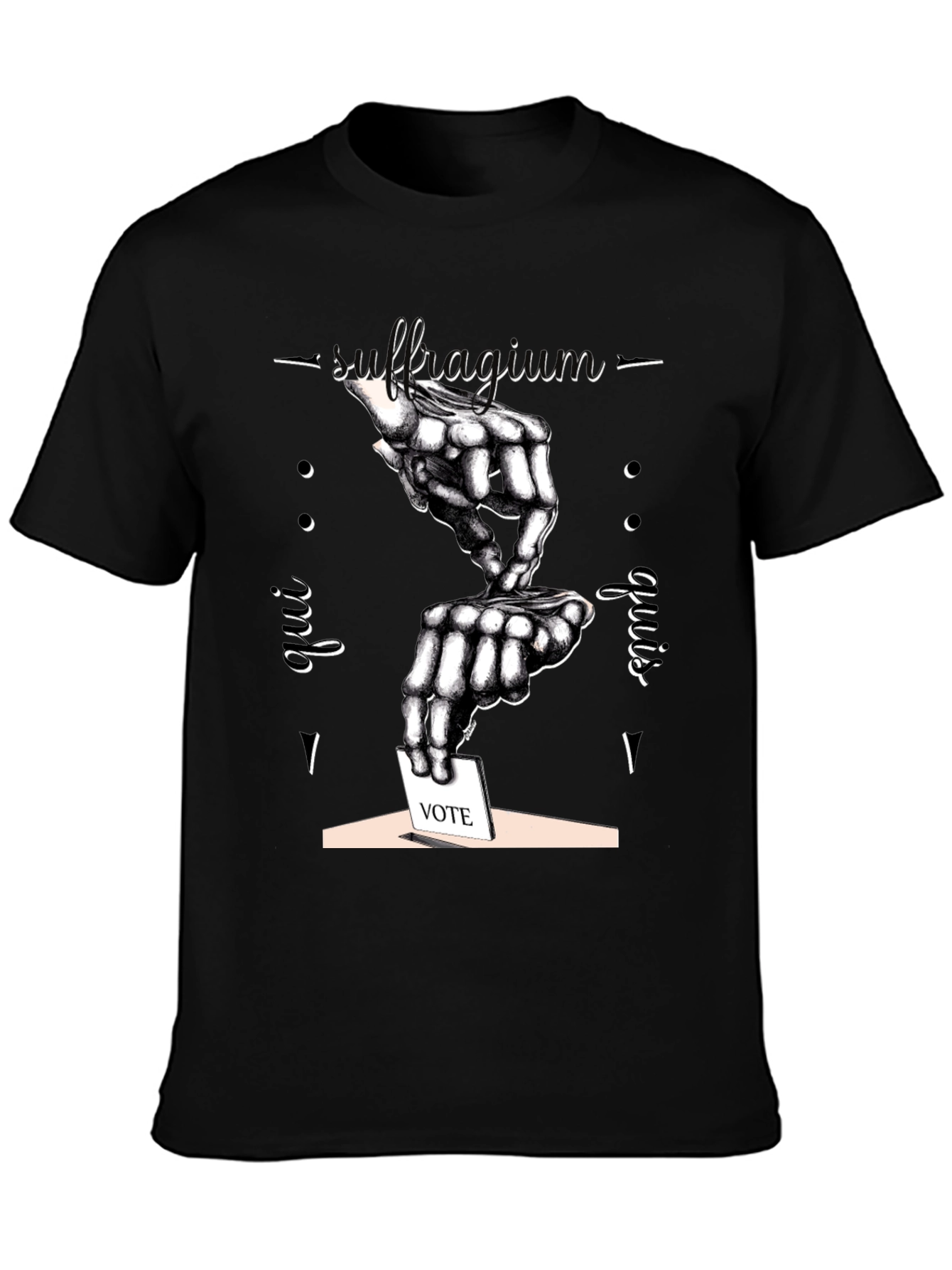 Suffragium Vote T-Shirt - Unique Graphic Tee